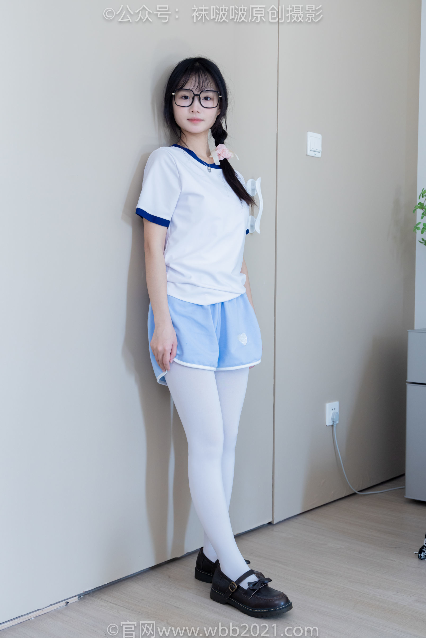 图片[58]-BoBoSocks袜啵啵 No.325 甜甜圈 -皮鞋、厚白丝[145P]-六色网