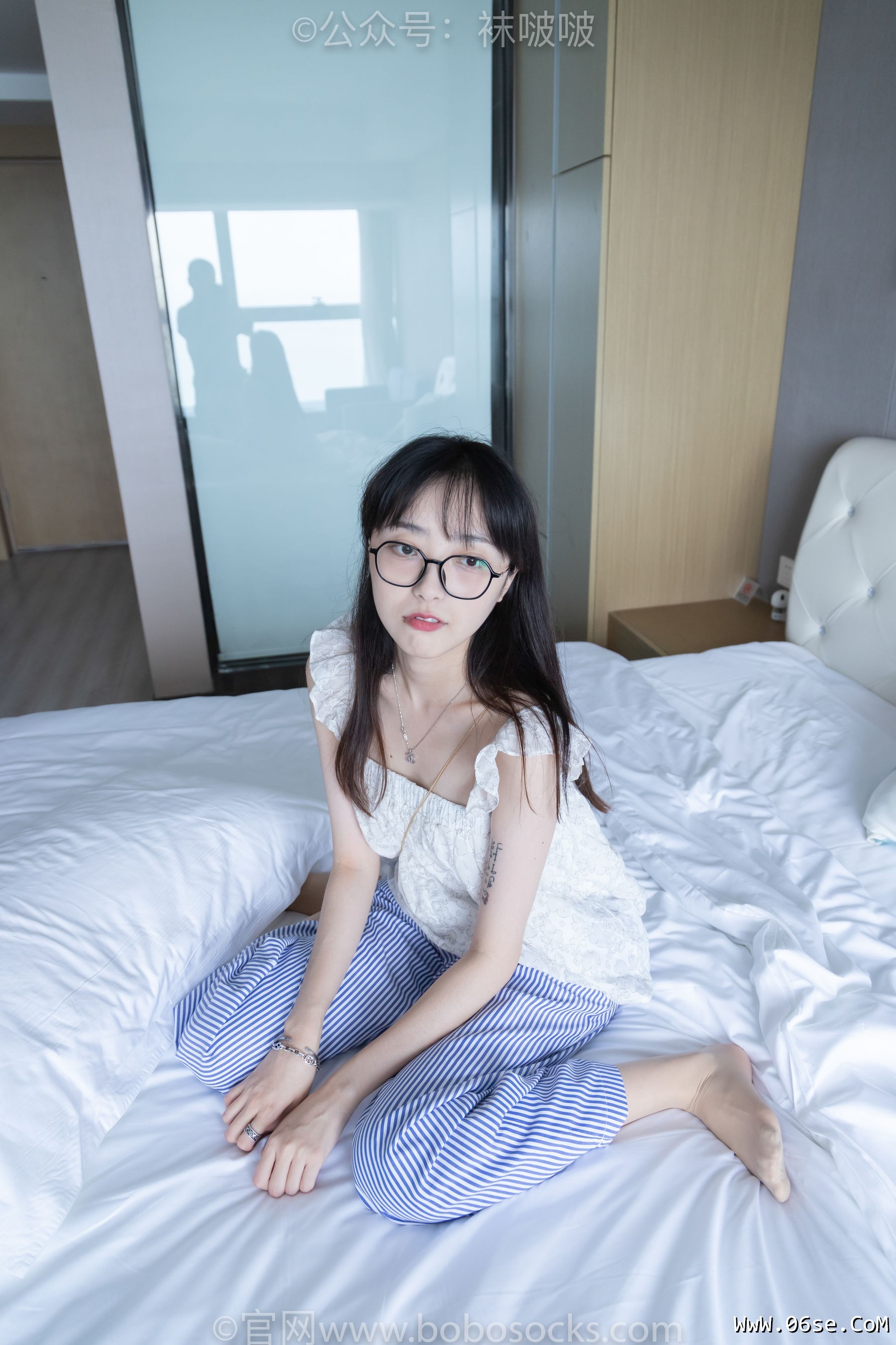 图片[136]-BoBoSocks袜啵啵 No.027 稚予- vans、白色棉袜、肉丝[136P]-六色网