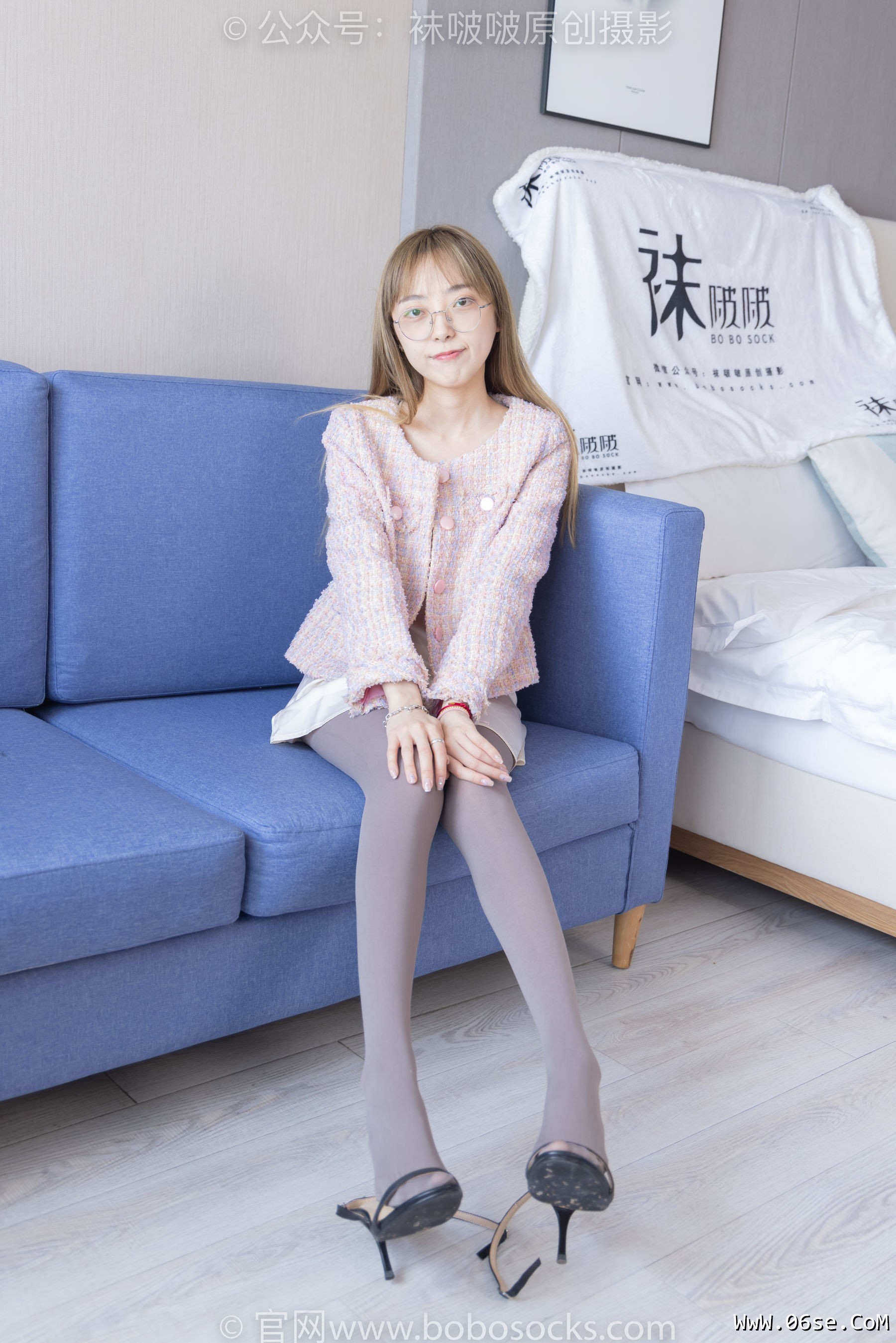 图片[112]-BoBoSocks袜啵啵 No.225 稚予-两双高跟鞋、厚灰丝[150P]-六色网