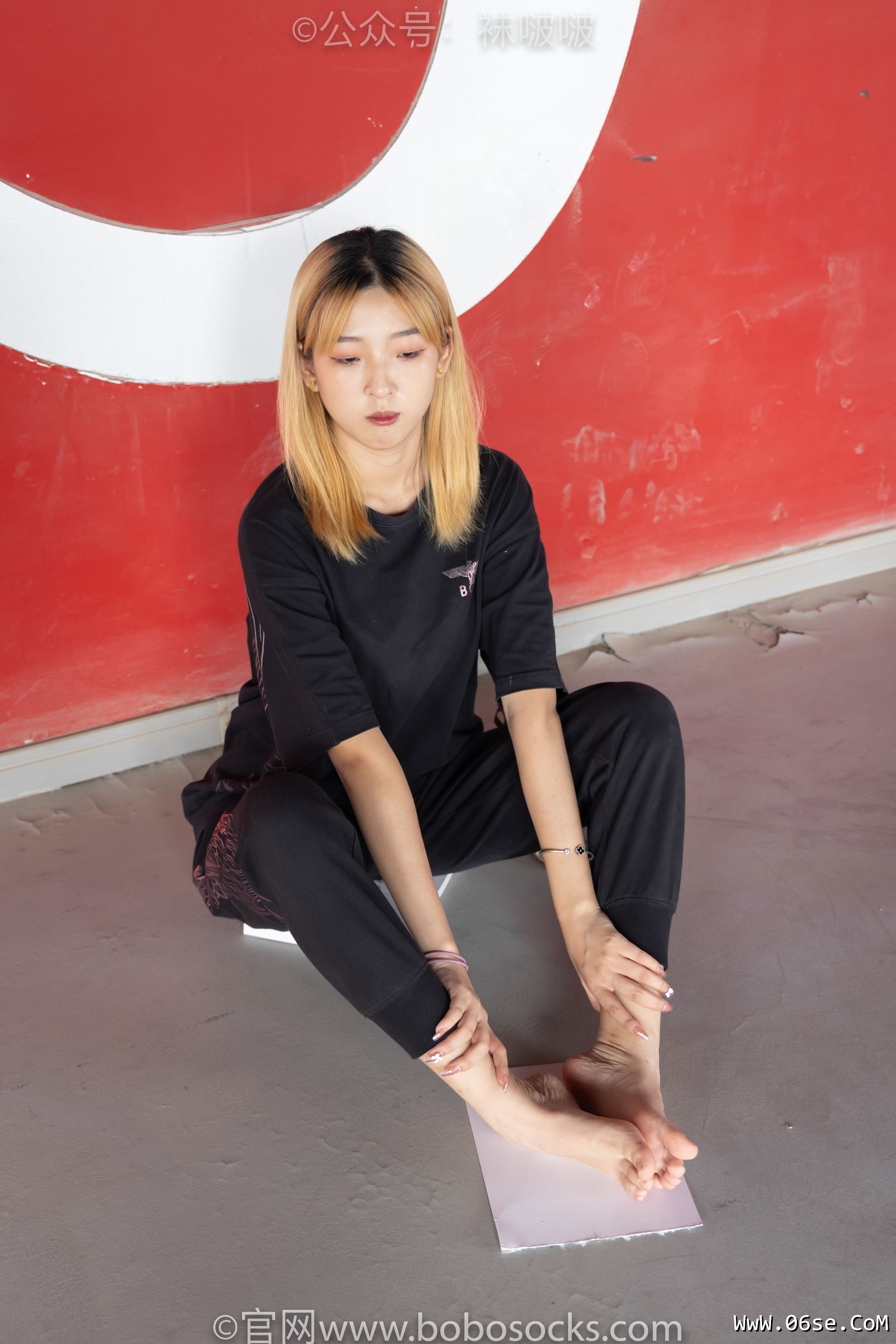 图片[120]-BoBoSocks袜啵啵 No.018 木木-运动鞋、白棉袜、裸足[136P]-六色网