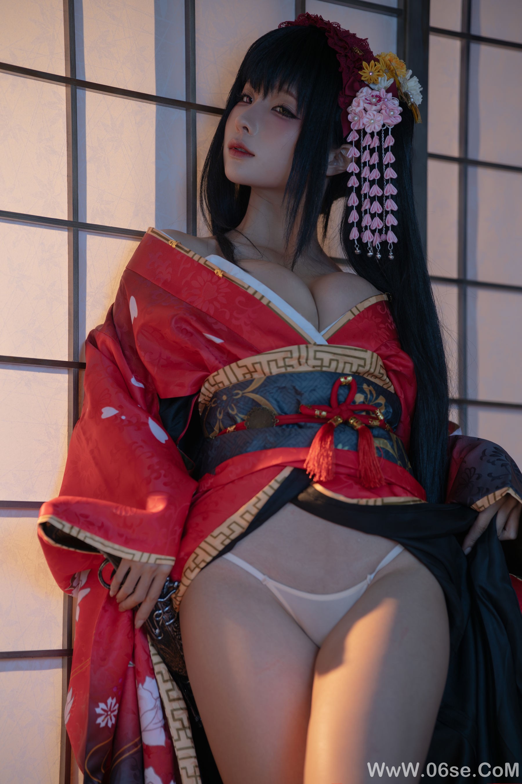 图片[23]-动漫博主蠢沫沫 – 狂三和服[147P]-六色网