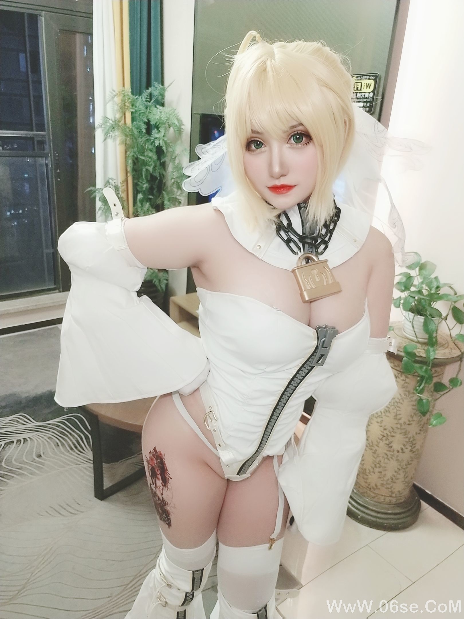 图片[13]-夏鸽鸽不想起床 尼禄花嫁[21P]-六色网