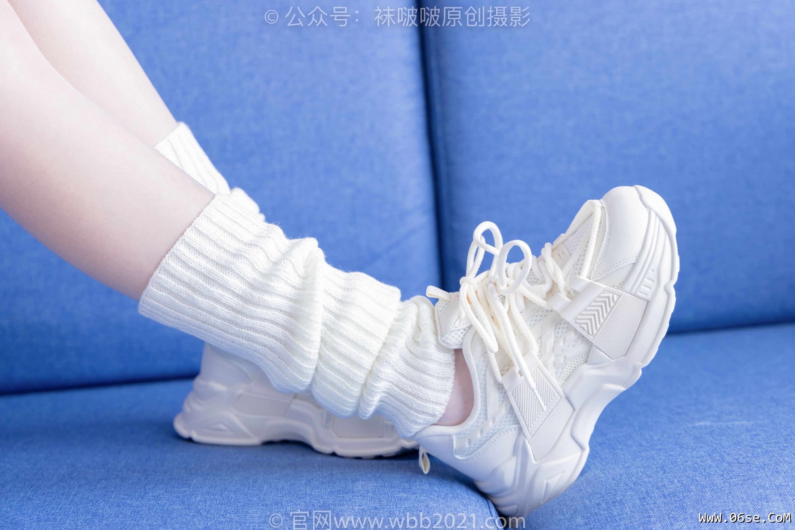图片[54]-BoBoSocks袜啵啵 No.305 小甜豆 -运动鞋、人字拖、袜套、油亮白丝[140P]-六色网