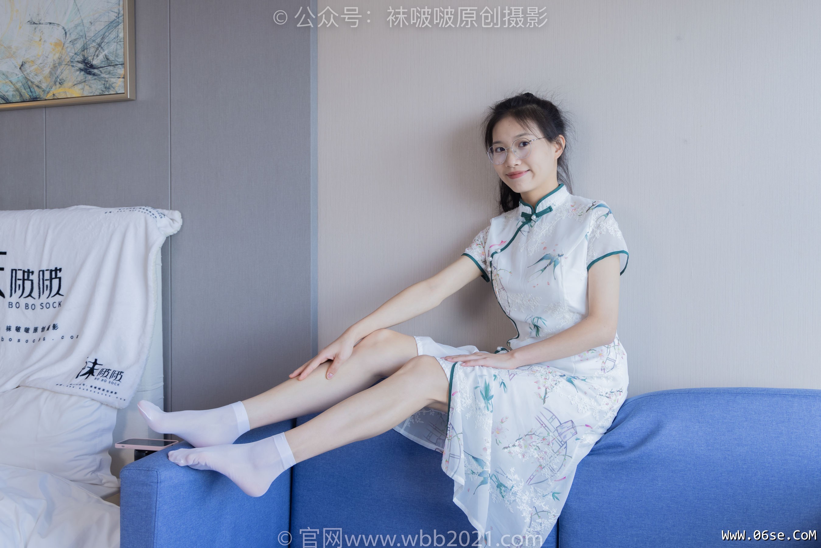 图片[18]-BoBoSocks袜啵啵 No.371 芝士 -平底鞋、高跟凉鞋、厚白丝小腿袜、短白丝[140P]-六色网