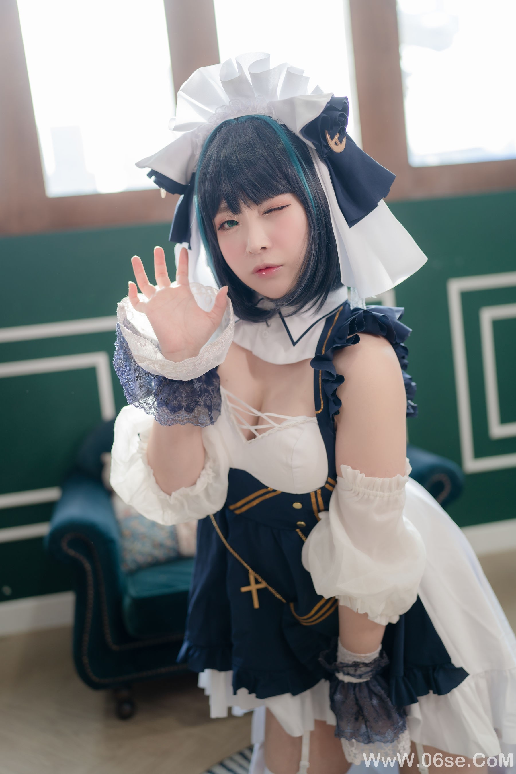 图片[2]-Yuna – Vol.7 AzurLane HMS Cheshire[56P]-六色网