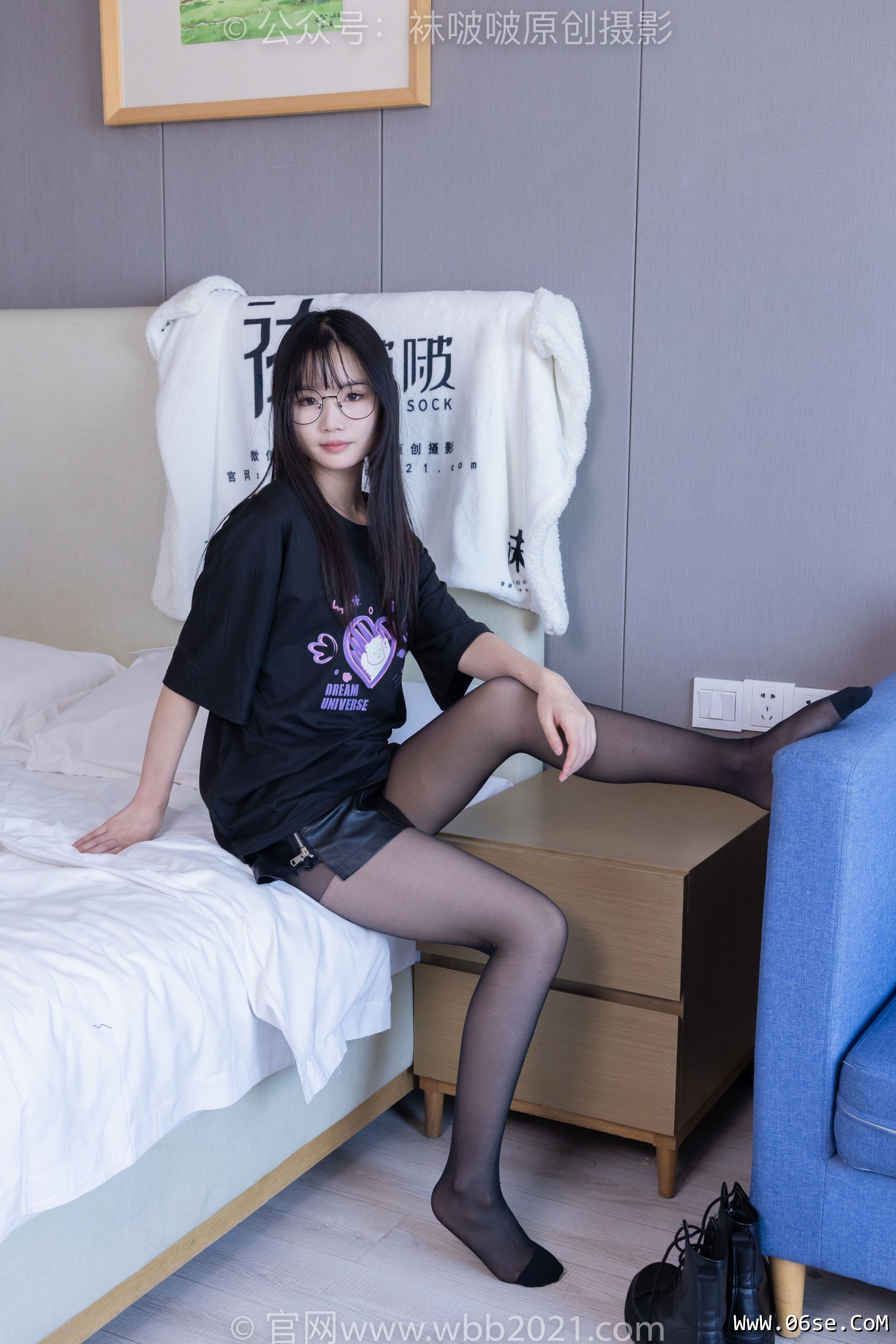 图片[41]-BoBoSocks袜啵啵 No.406 甜甜圈 -马丁靴、黑丝[150P]-六色网