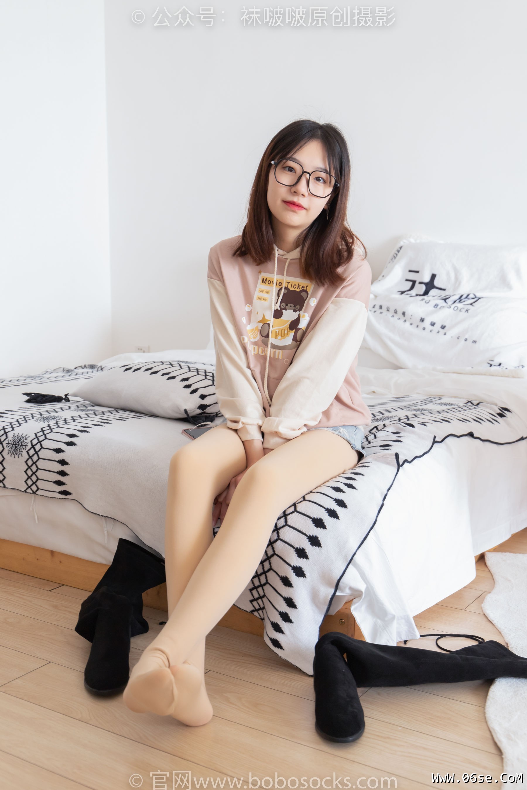 图片[116]-BoBoSocks袜啵啵 No.218 小甜豆-长靴、厚肉丝[140P]-六色网