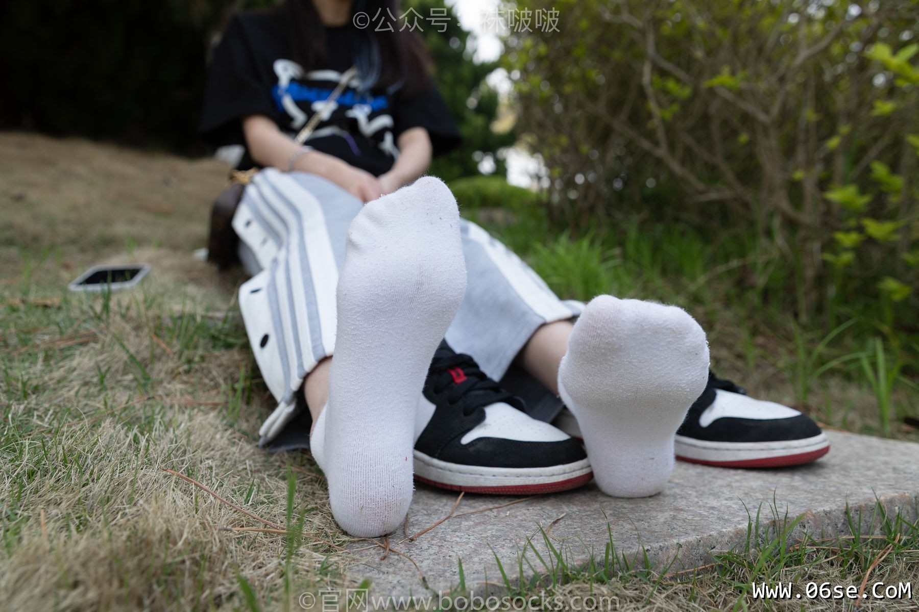 图片[69]-BoBoSocks袜啵啵 No.023 稚予-AJ、白色短棉袜、裸足[119P]-六色网