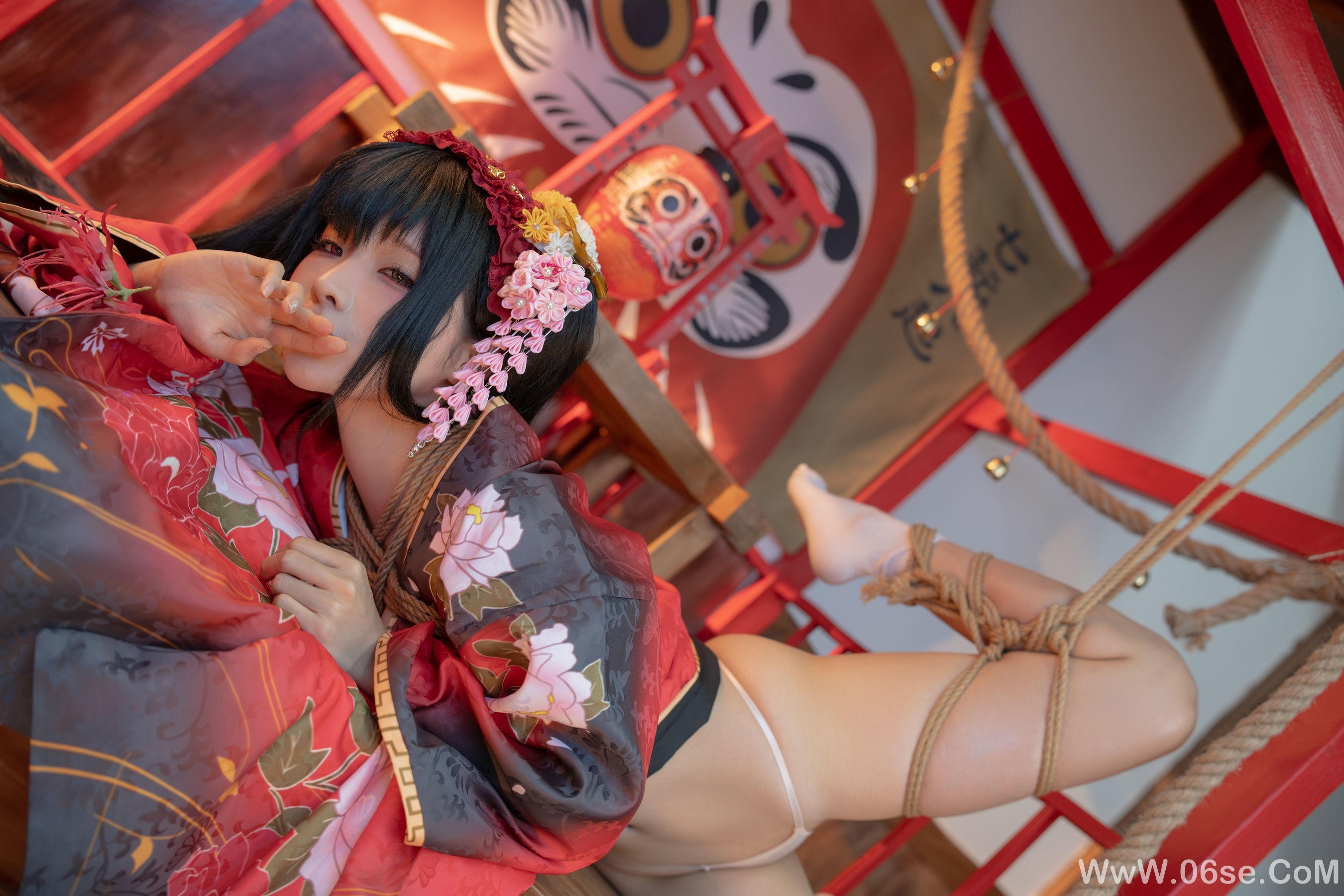图片[59]-动漫博主蠢沫沫 – 狂三和服[147P]-六色网