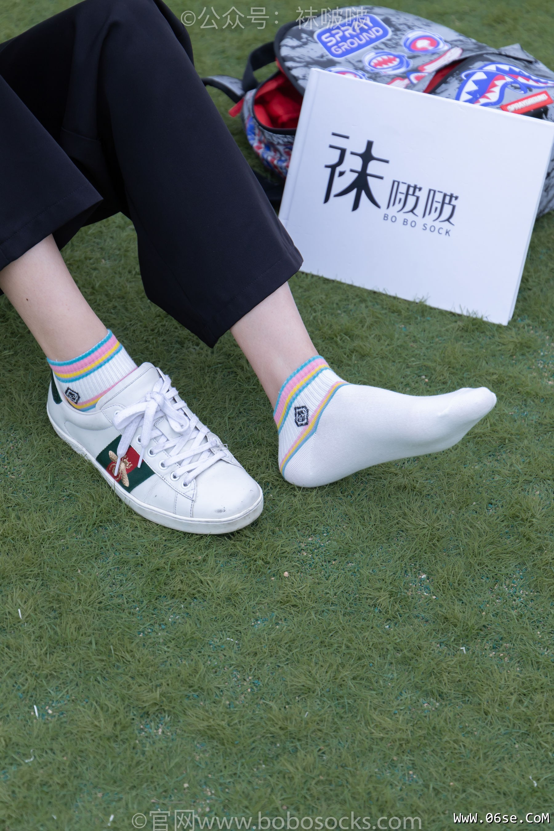 图片[128]-BoBoSocks袜啵啵 No.021 泡芙-板鞋、白棉袜、裸足[131P]-六色网
