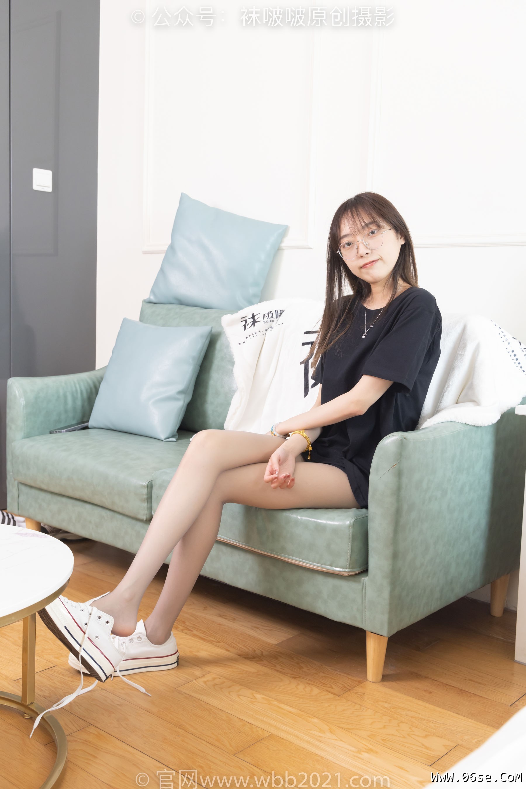 图片[101]-BoBoSocks袜啵啵 No.379 稚予 -板鞋、灰丝[140P]-六色网