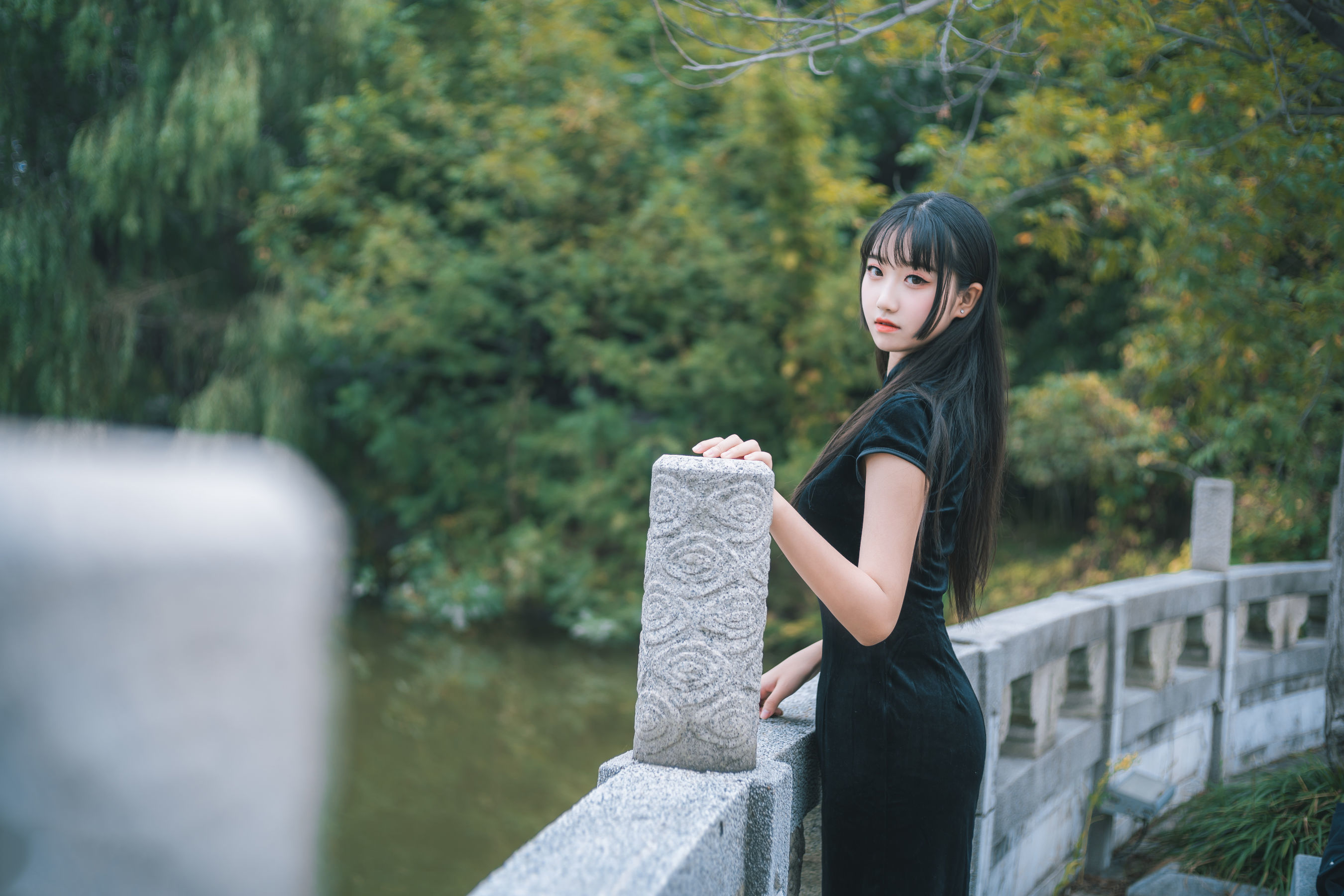 图片[8]-喵糖映画 VOL.461 旗袍园游 [36P]-六色网