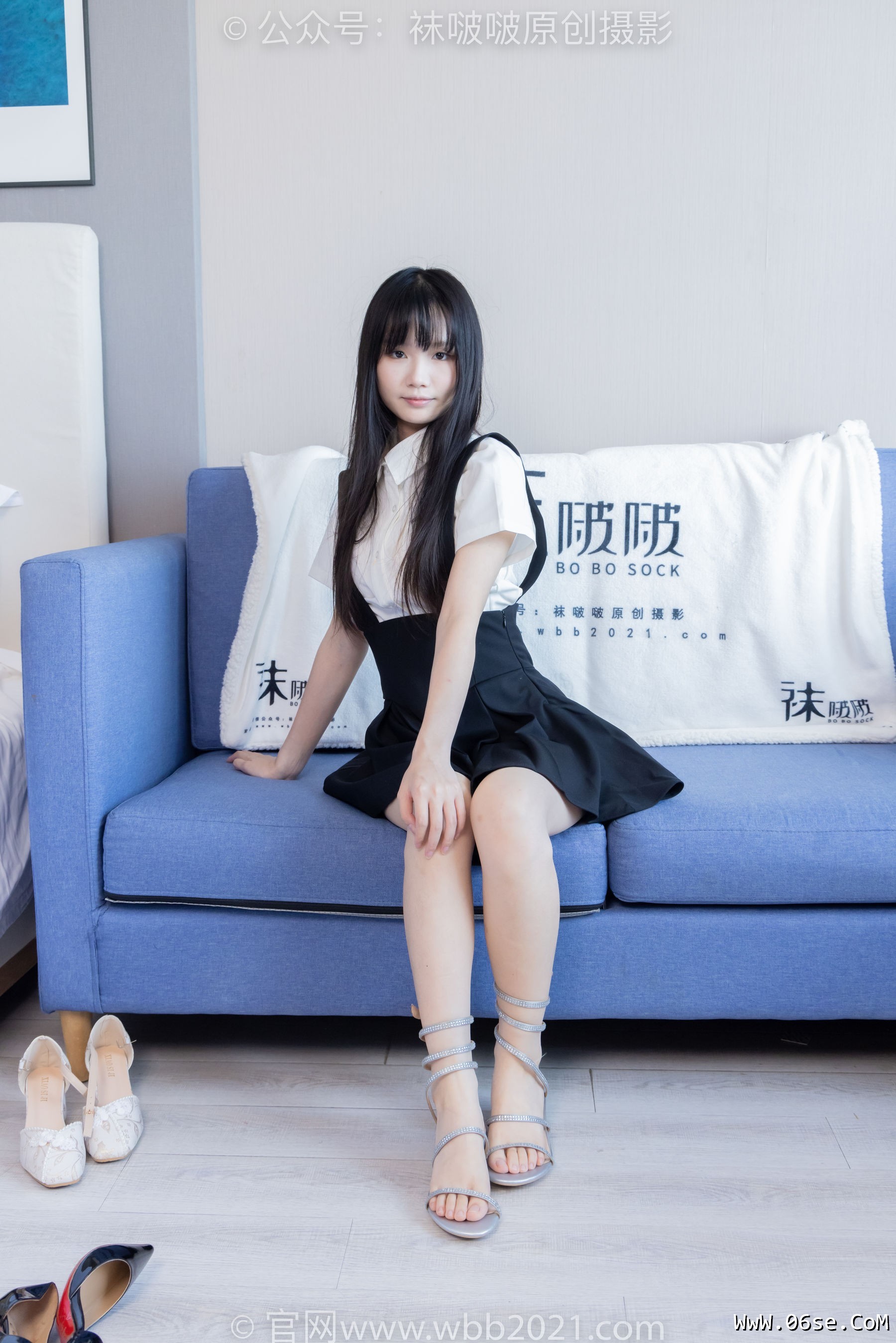 图片[111]-BoBoSocks袜啵啵 No.444 甜甜圈 -两双高跟鞋、凉鞋、肉丝、裸足[185P]-六色网