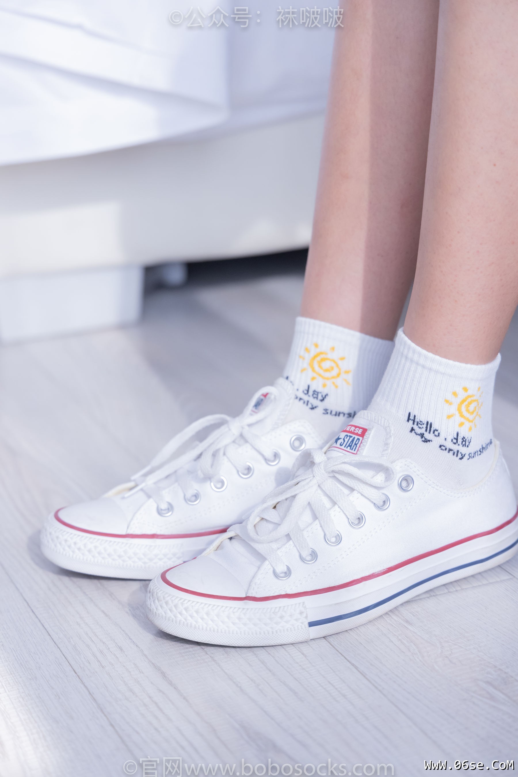 图片[6]-BoBoSocks袜啵啵 No.052 瑶瑶-JK制服、帆布鞋、白棉袜、裸足[133P]-六色网