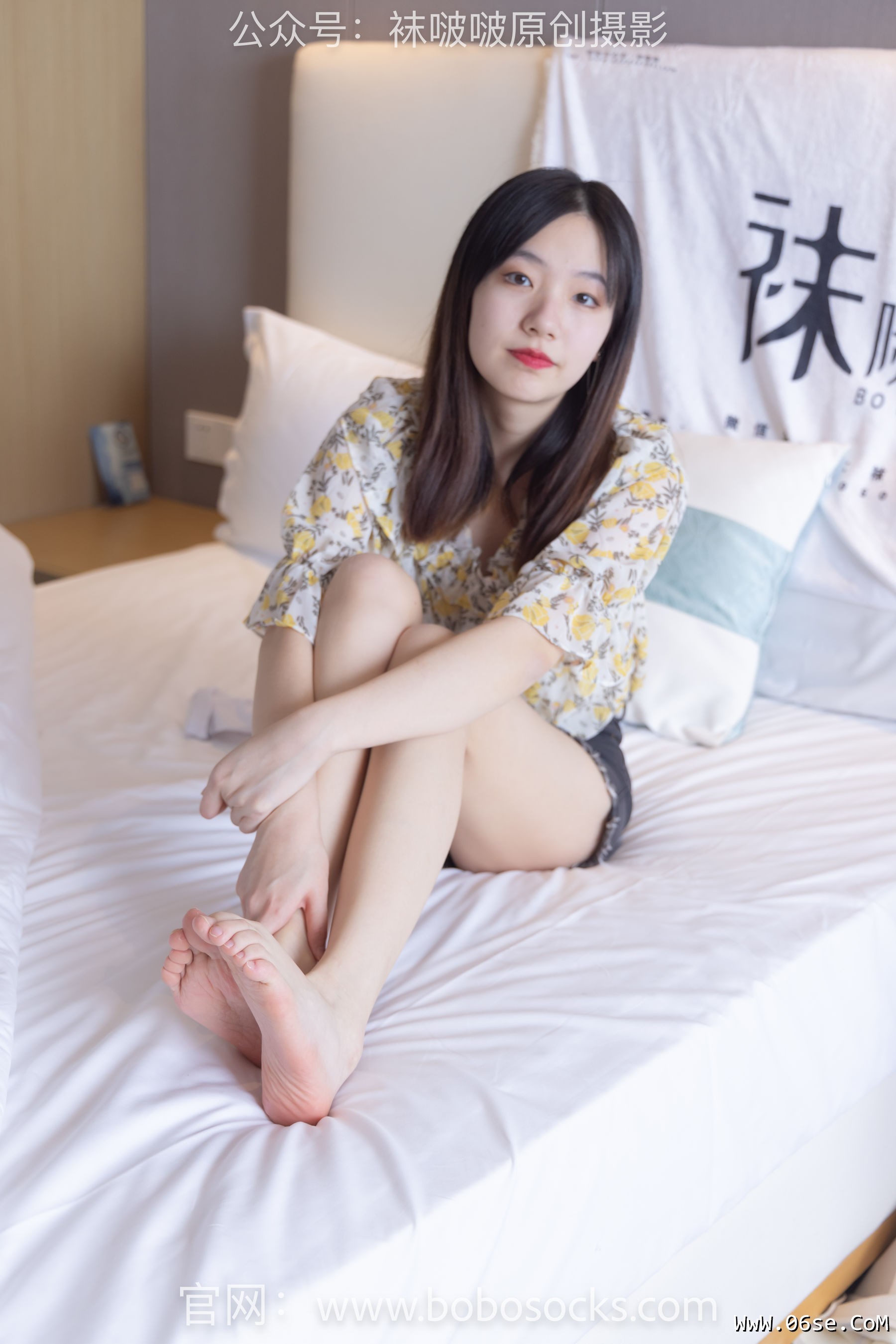 图片[47]-BoBoSocks袜啵啵 No.136 小甜豆-高跟长靴、白棉袜、裸足[200P]-六色网