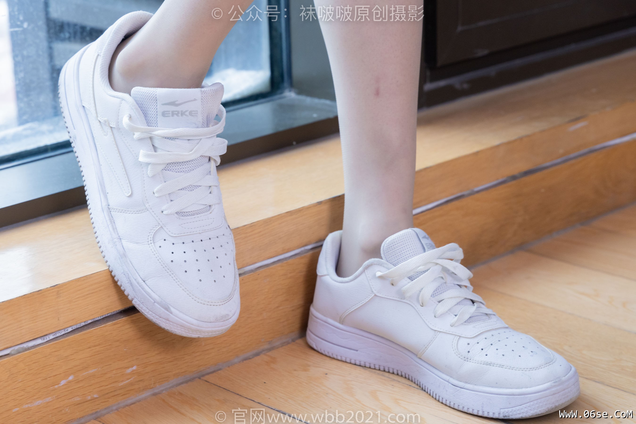 图片[147]-BoBoSocks袜啵啵 No.350 雪糕 -板鞋、灰丝[180P]-六色网