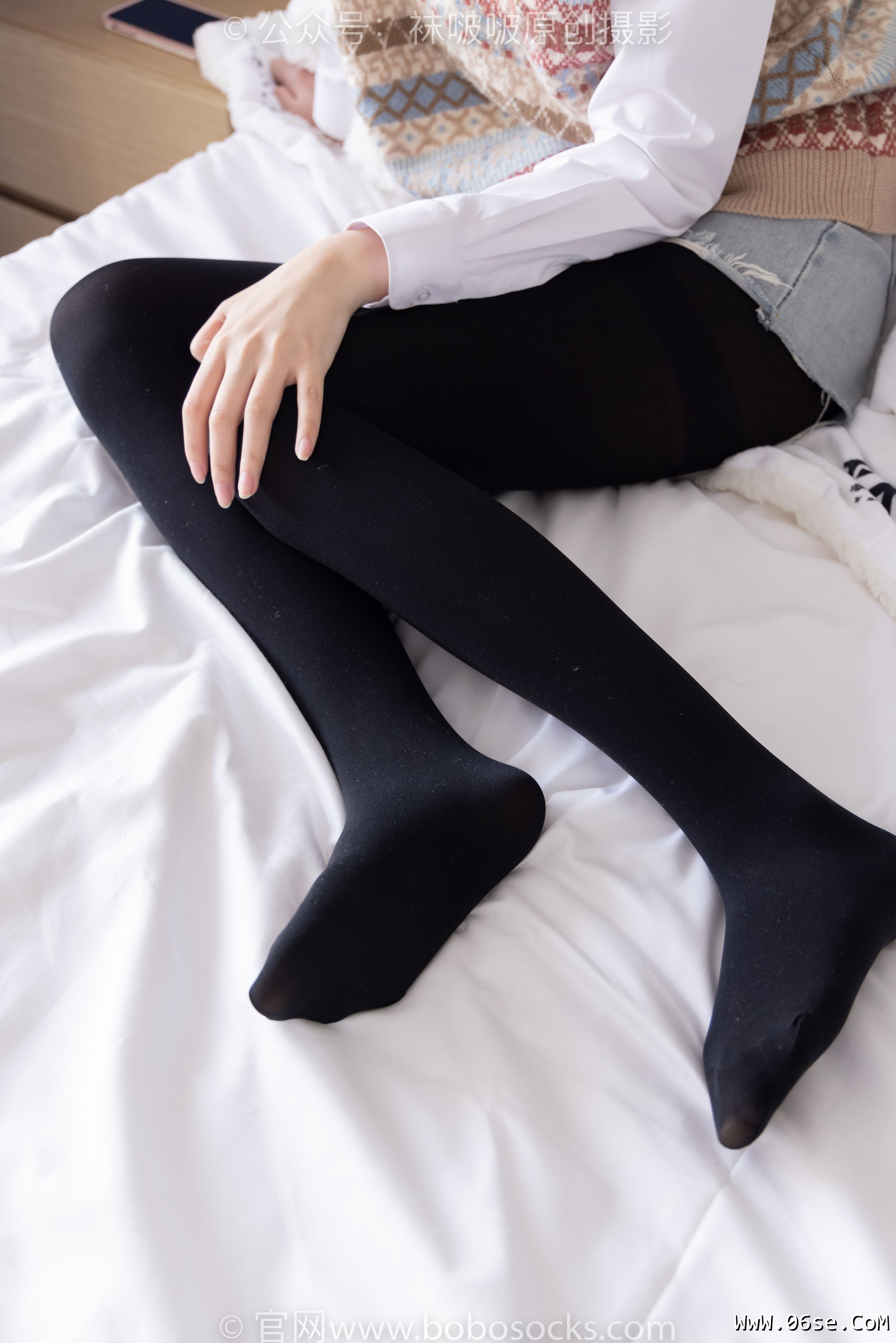 图片[115]-BoBoSocks袜啵啵 No.169 小甜豆-黑皮鞋、厚黑丝、厚肉丝[145P]-六色网