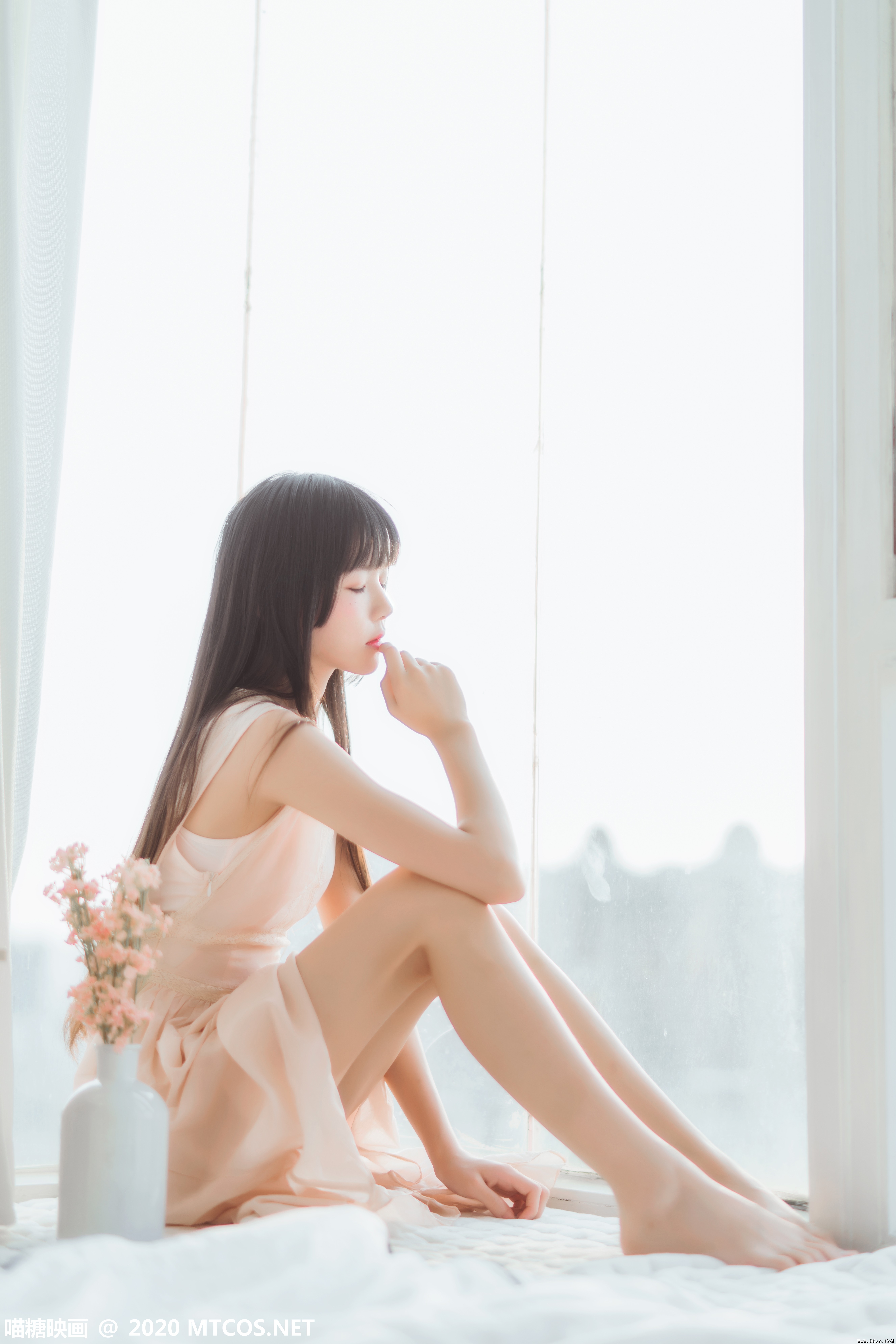 图片[7]-喵糖映画 VOL.226 窗边女孩[30P／504MB]-六色网