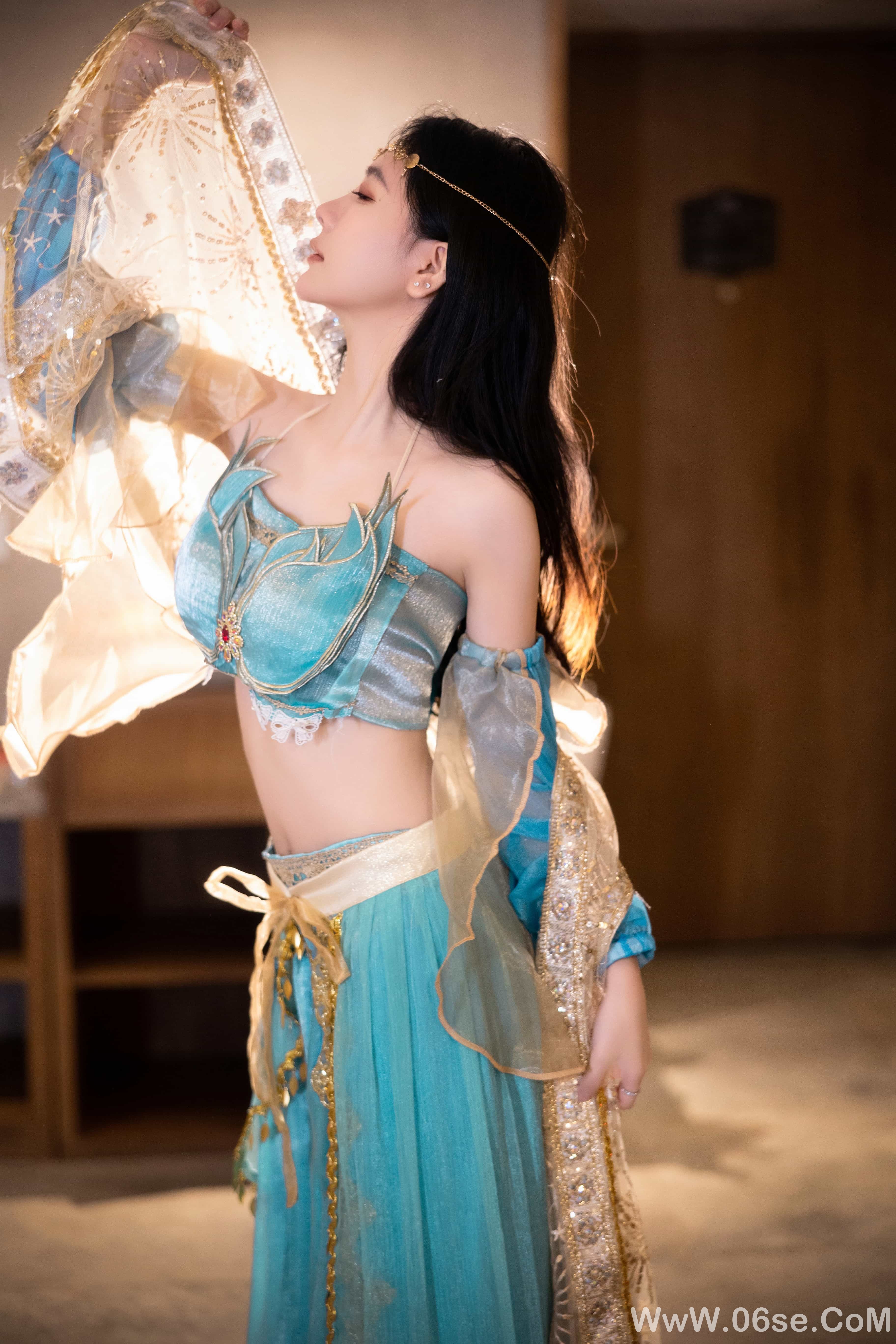 图片[56]-谢小蒽(幼幼) – 西域舞娘写真[92P]-六色网