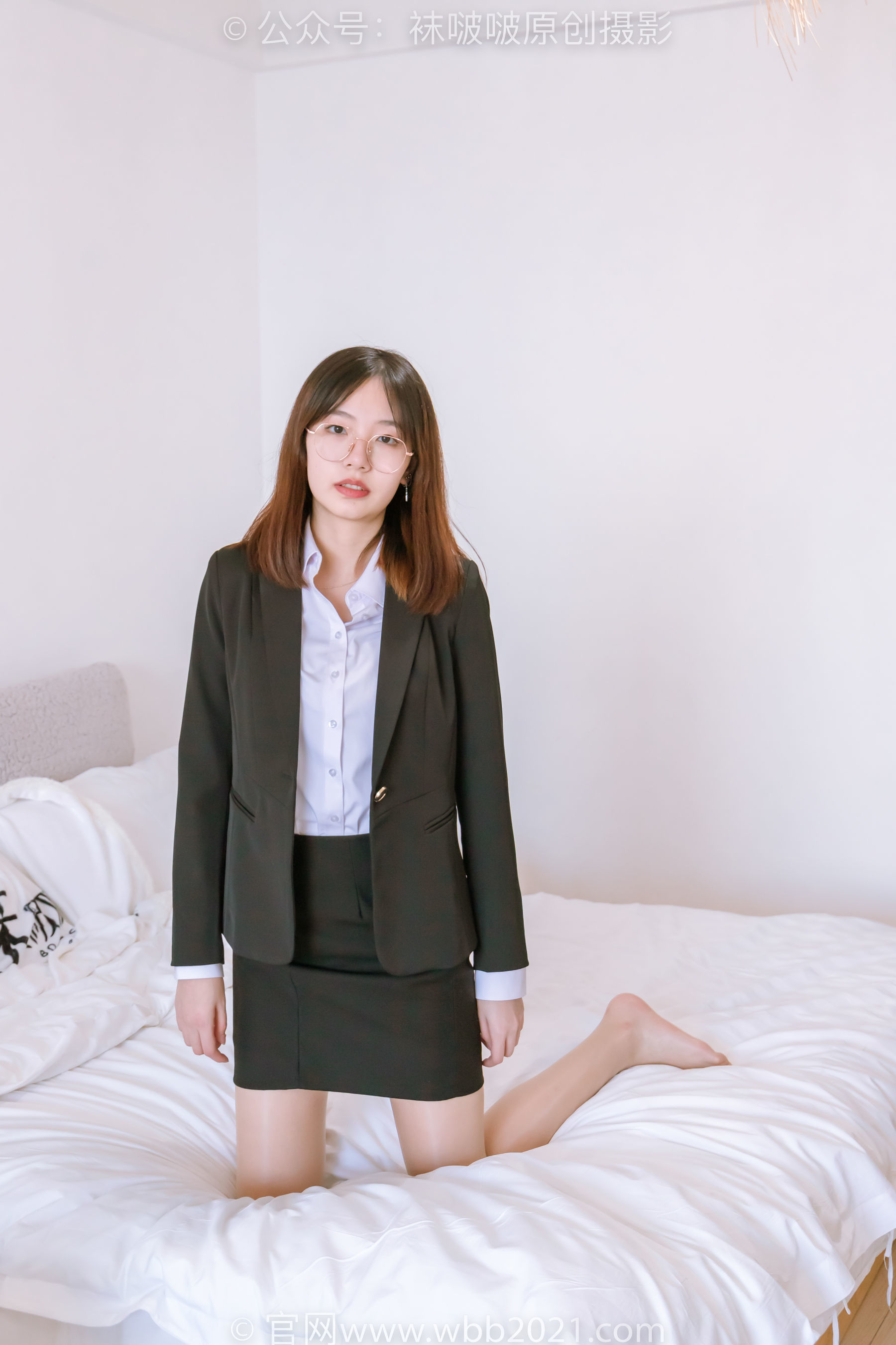 图片[107]-BoBoSocks袜啵啵 No.267 小甜豆 -高跟鞋、油亮肉丝、ol制服[129P]-六色网