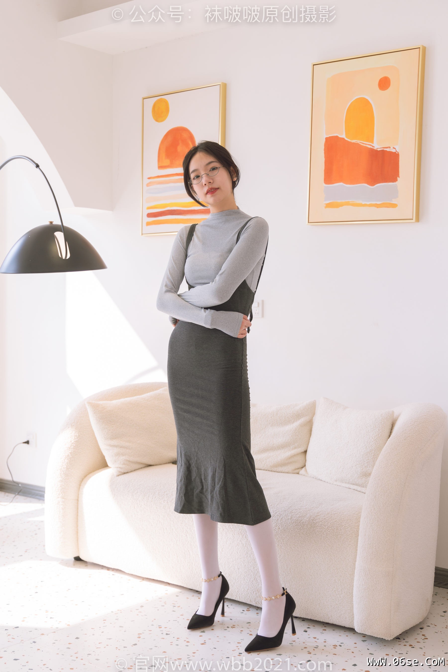 图片[50]-BoBoSocks袜啵啵 No.242 小甜豆-高跟鞋、厚白丝[140P]-六色网