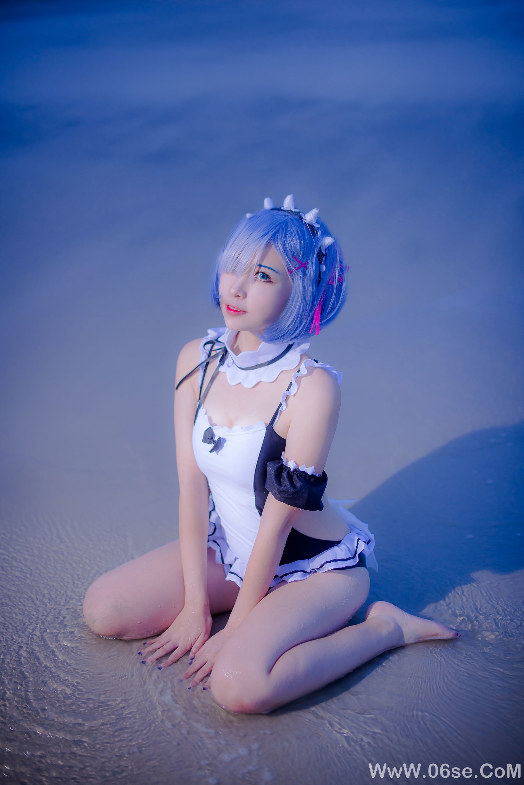 图片[28]-人气Coser二佐Nisa 蕾姆[42P]-六色网