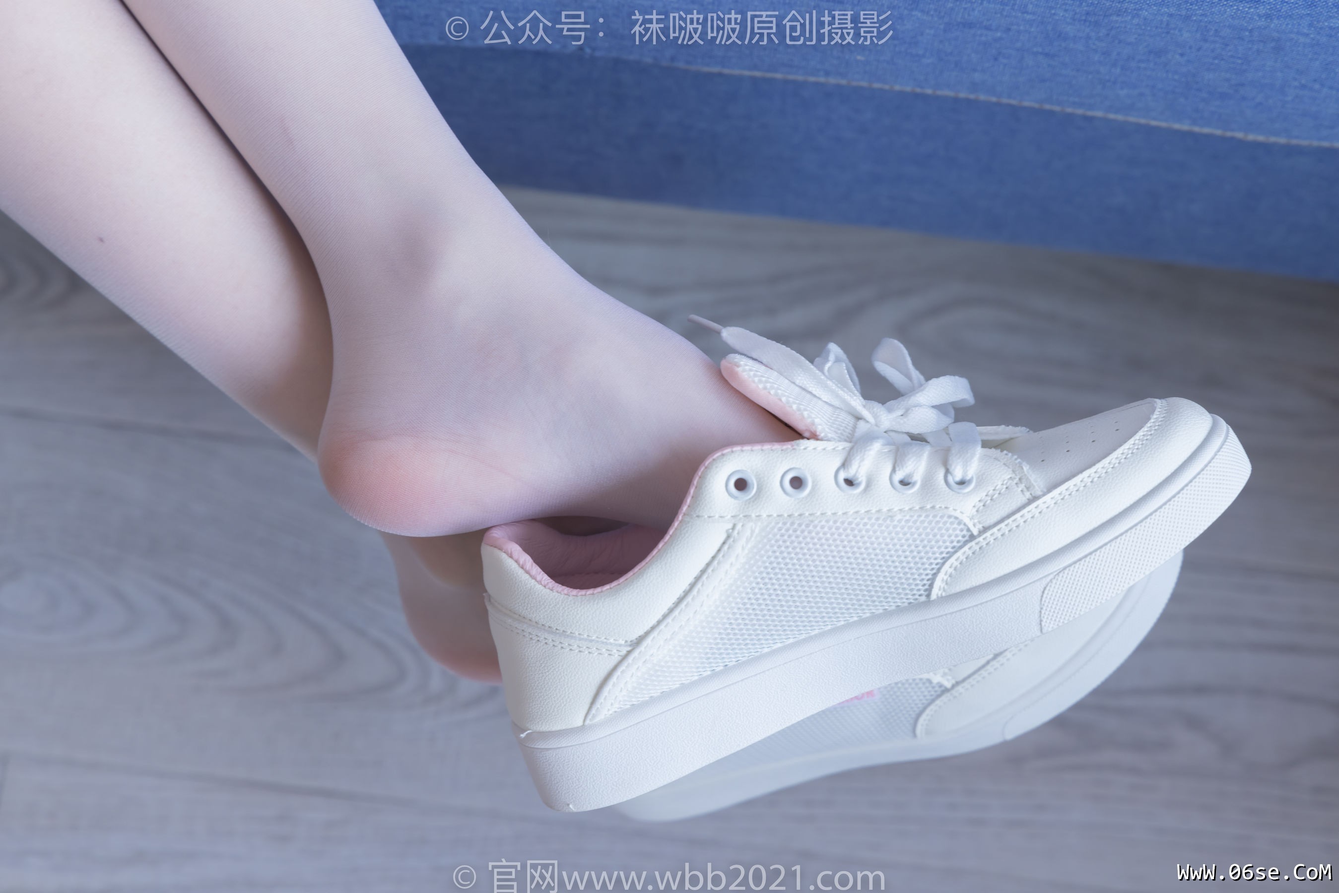 图片[86]-BoBoSocks袜啵啵 No.344 稚予 -板鞋、平底鞋、白丝[150P]-六色网