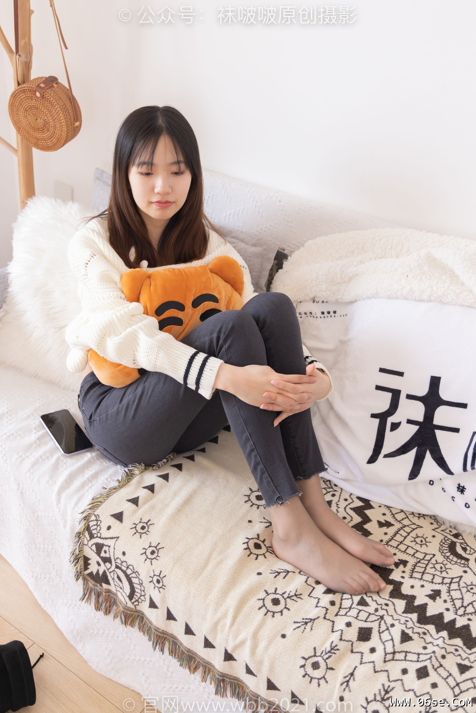 图片[102]-BoBoSocks袜啵啵 No.326 小甜豆 -长靴、油亮灰丝、裤里丝[155P]-六色网