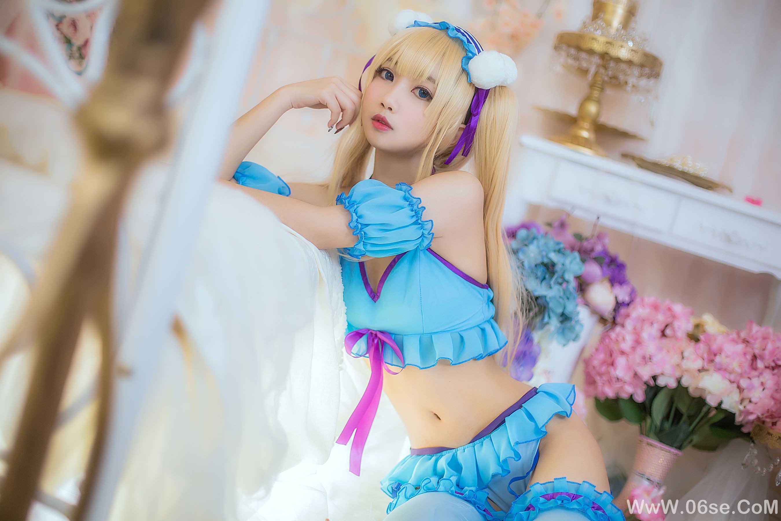 图片[12]-白嫩美少女 鬼畜瑶 – 睡衣[14P]-六色网