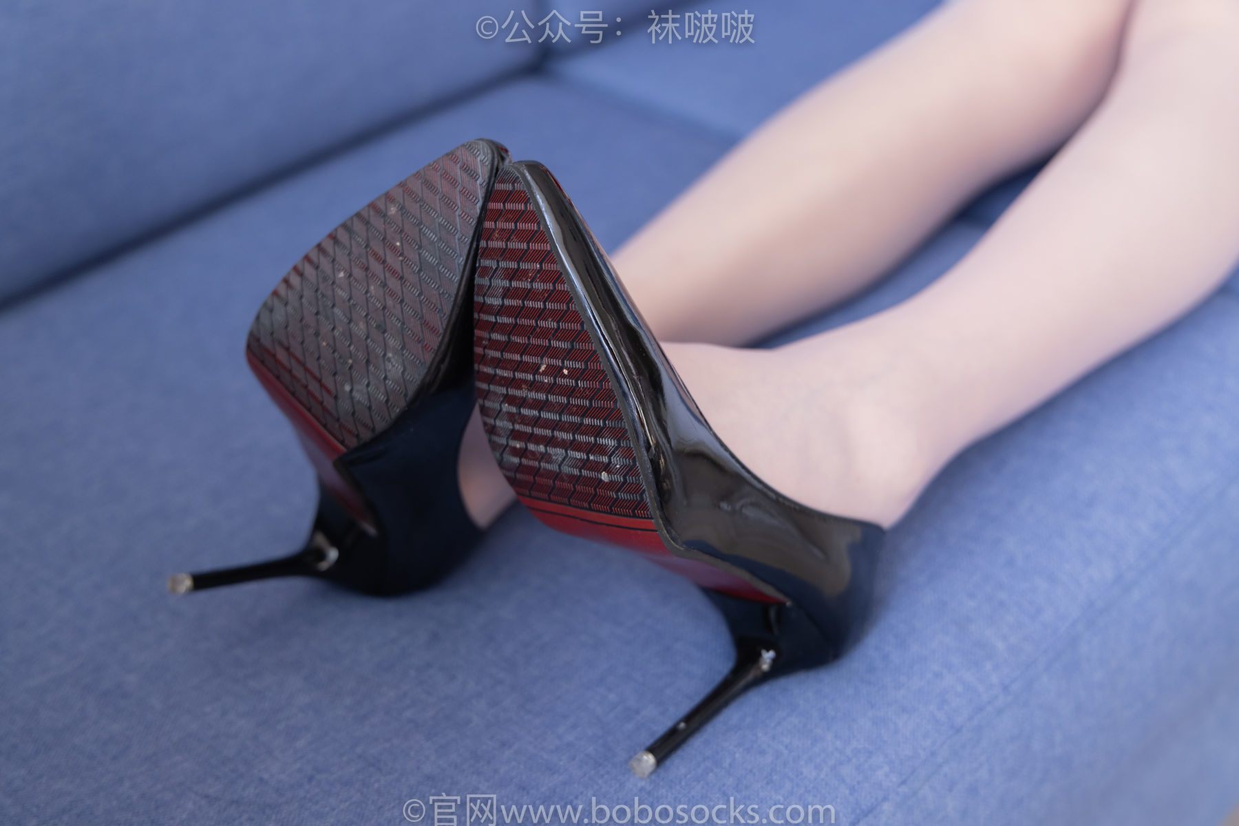 图片[69]-BoBoSocks袜啵啵 No.043 小甜豆-圣诞服、平底鞋、高跟鞋、白色渔网袜[164P]-六色网