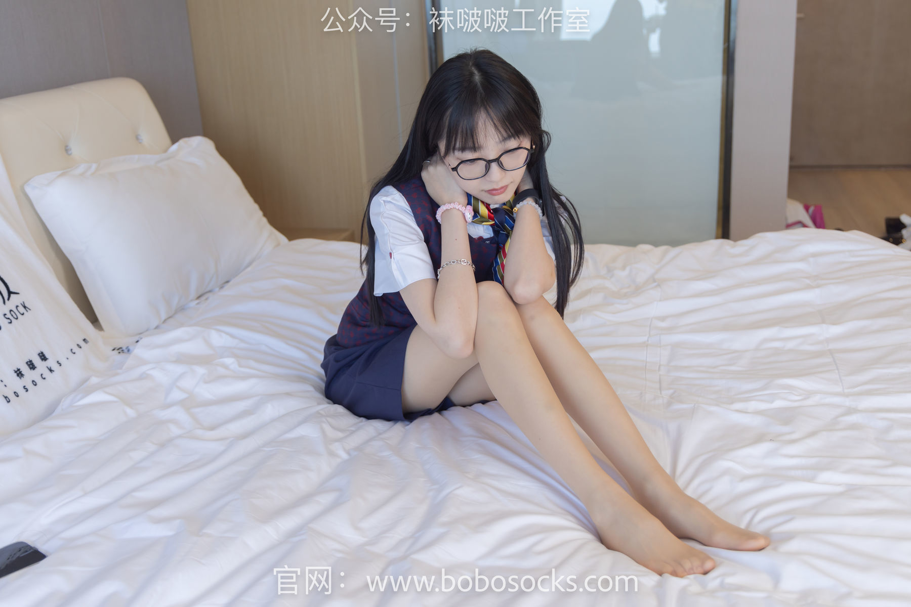 图片[108]-BoBoSocks袜啵啵 No.115 稚予-平底鞋、肉丝、空姐制服[136P]-六色网