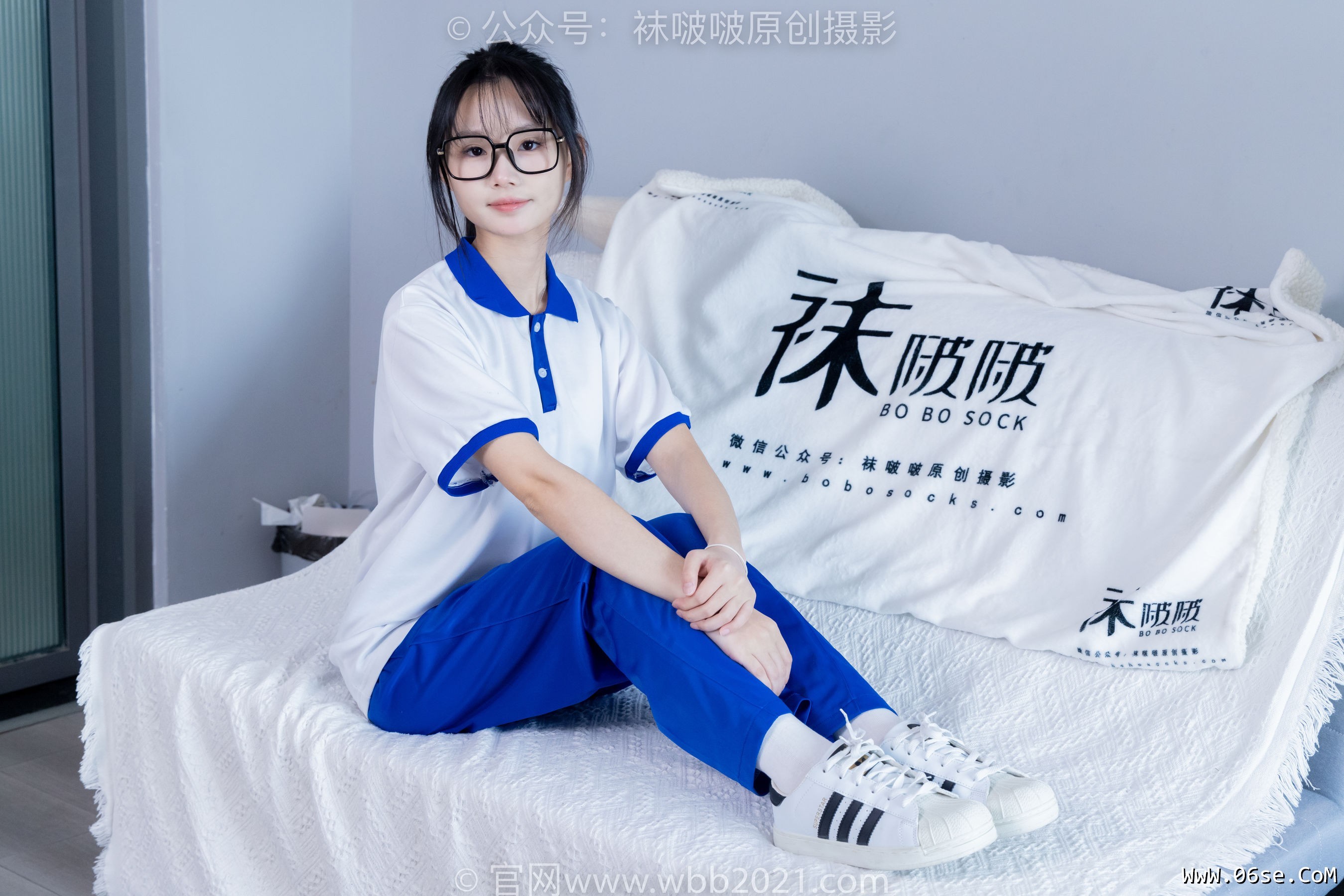 图片[67]-BoBoSocks袜啵啵 No.351 甜甜圈 -板鞋、白棉袜、肉丝、校服裤里丝[150P]-六色网