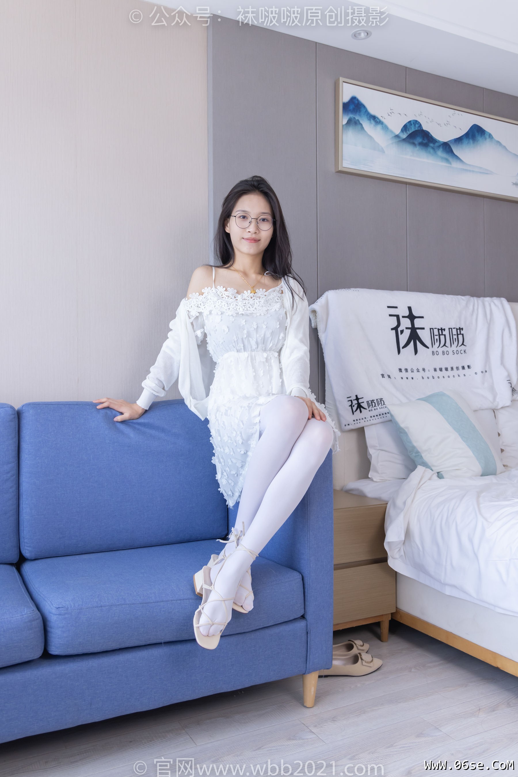 图片[92]-BoBoSocks袜啵啵 No.322 芝士 -两双平底鞋、厚白丝[140P]-六色网