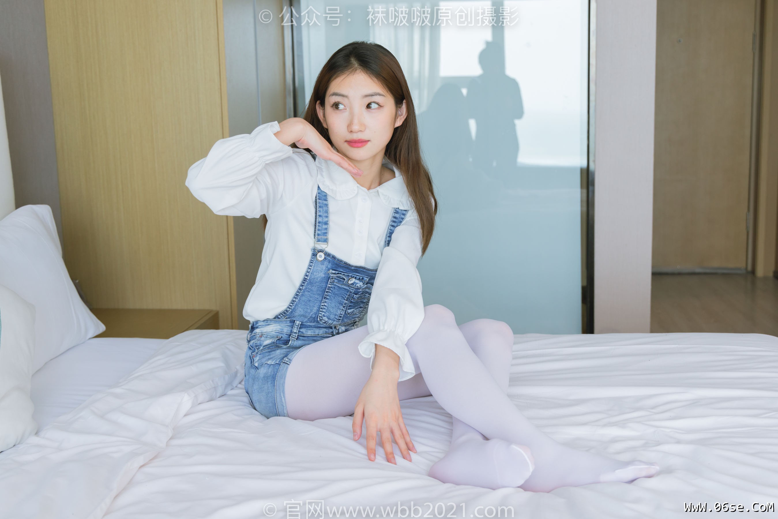图片[2]-BoBoSocks袜啵啵 No.261 小沫 -板鞋、厚白丝[142P]-六色网