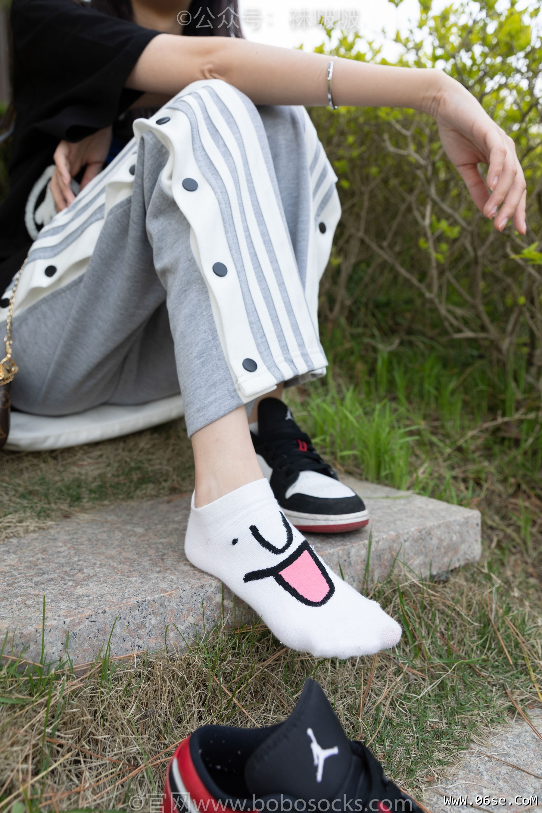 图片[37]-BoBoSocks袜啵啵 No.023 稚予-AJ、白色短棉袜、裸足[119P]-六色网