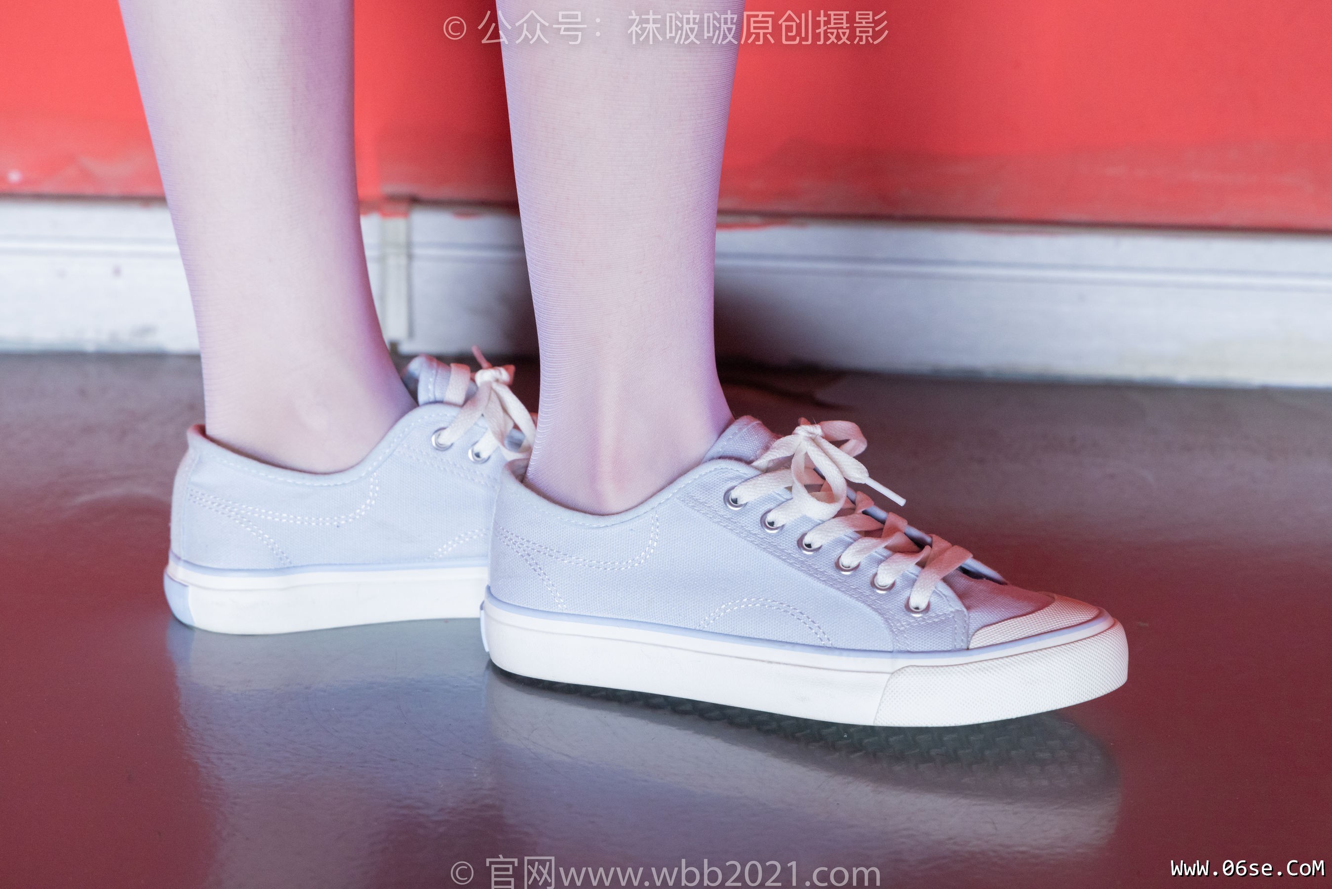 图片[13]-BoBoSocks袜啵啵 No.395 糯米 -板鞋、白丝[145P]-六色网