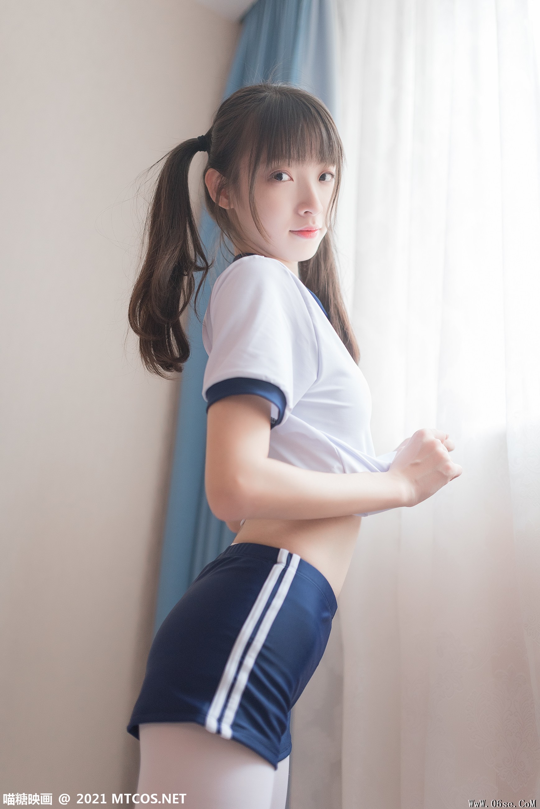 图片[38]-喵糖映画 VOL.353 体操服[50P／101MB]-六色网