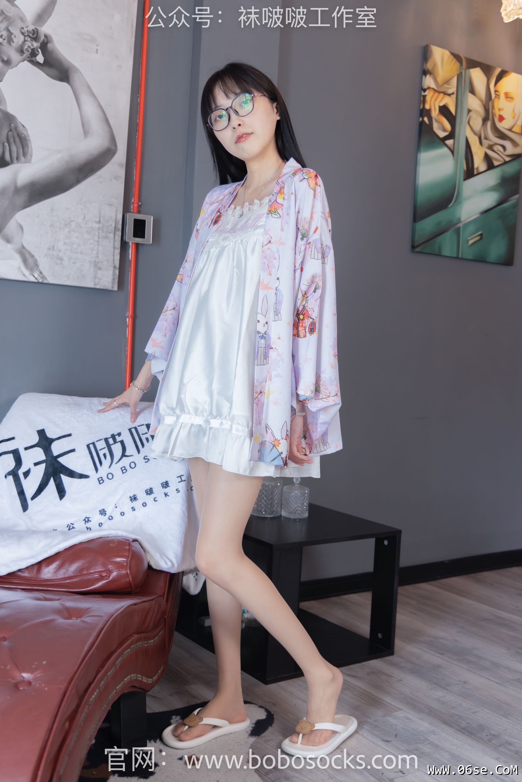 图片[16]-BoBoSocks袜啵啵 No.112 稚予-人字拖、肉丝、裸足[140P]-六色网