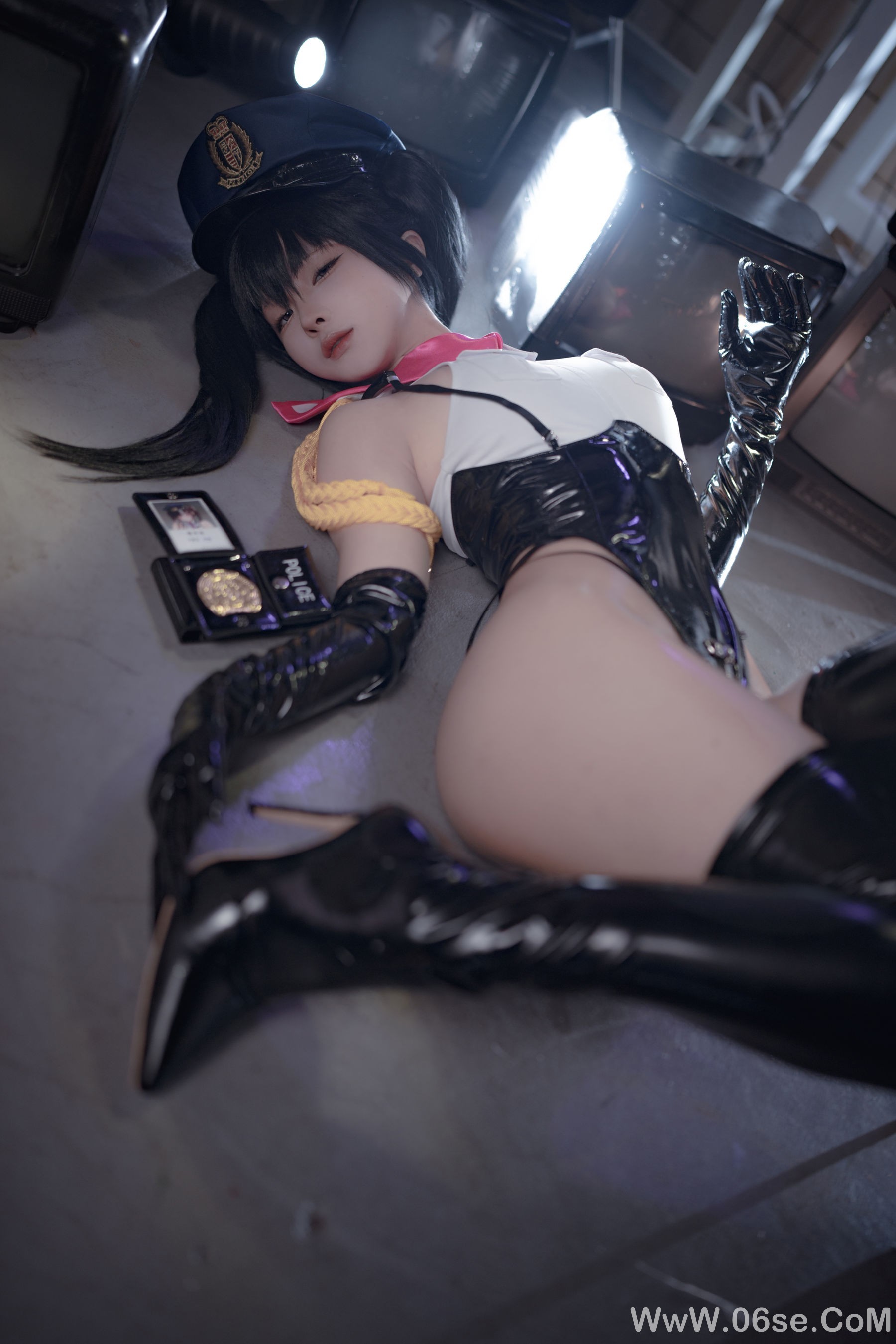 图片[35]-动漫博主蠢沫沫 – 沙希女警[118P]-六色网