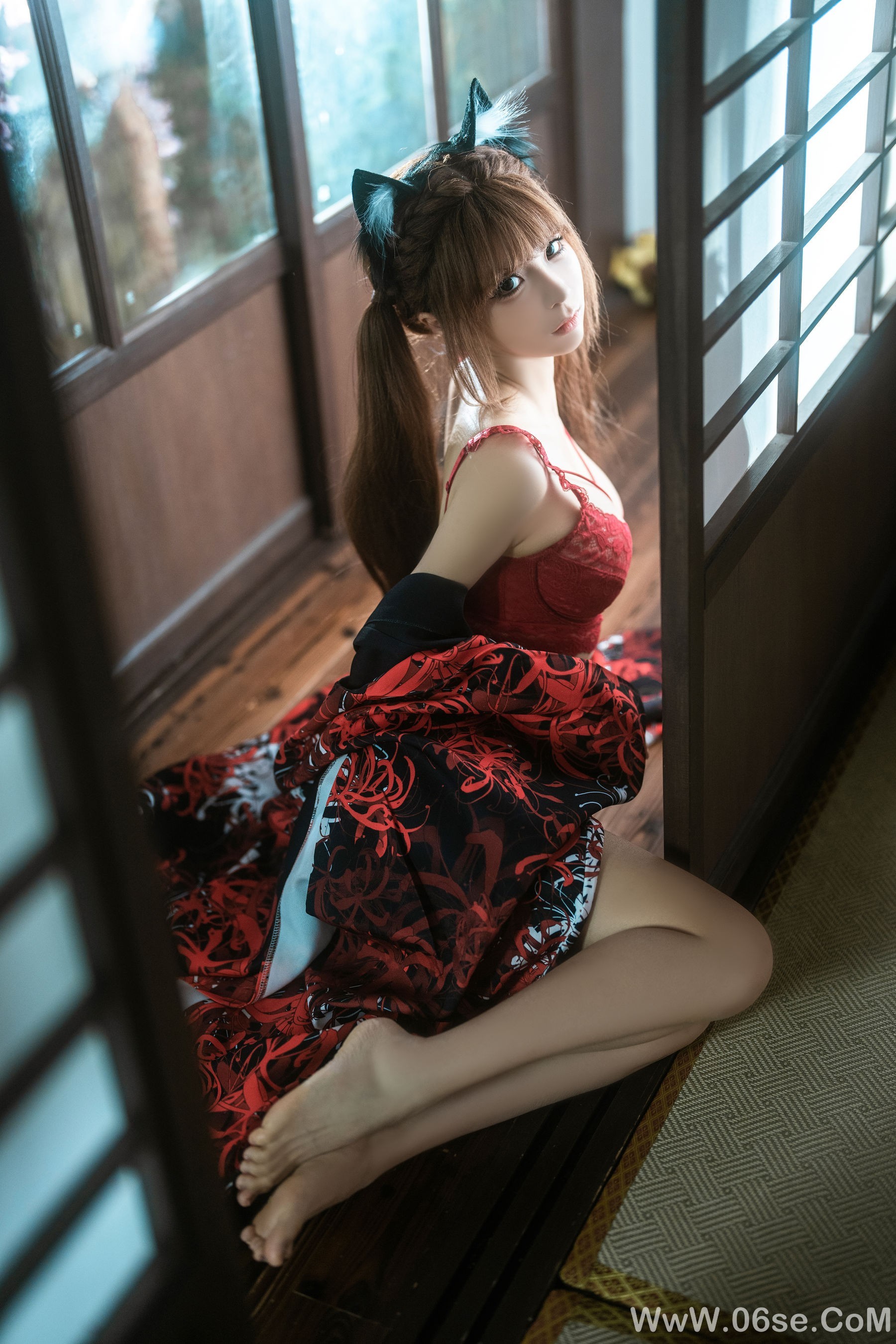 图片[19]-动漫博主蠢沫沫 – 捆绑和服[55P]-六色网