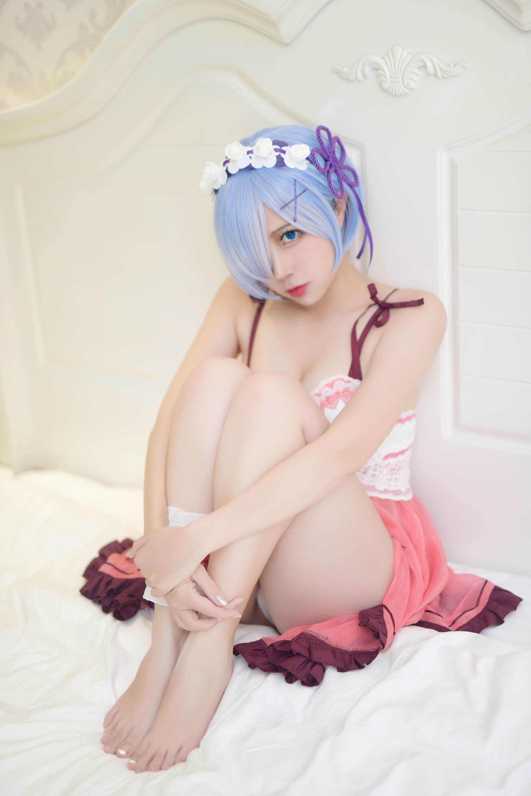 图片[3]-人气Coser二佐Nisa 蕾姆[42P]-六色网