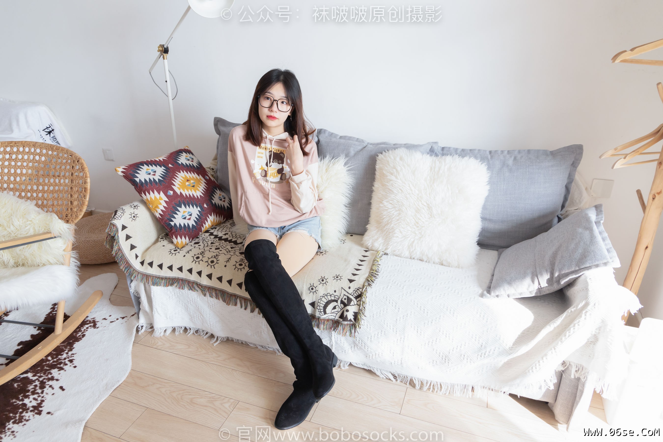 图片[48]-BoBoSocks袜啵啵 No.218 小甜豆-长靴、厚肉丝[140P]-六色网