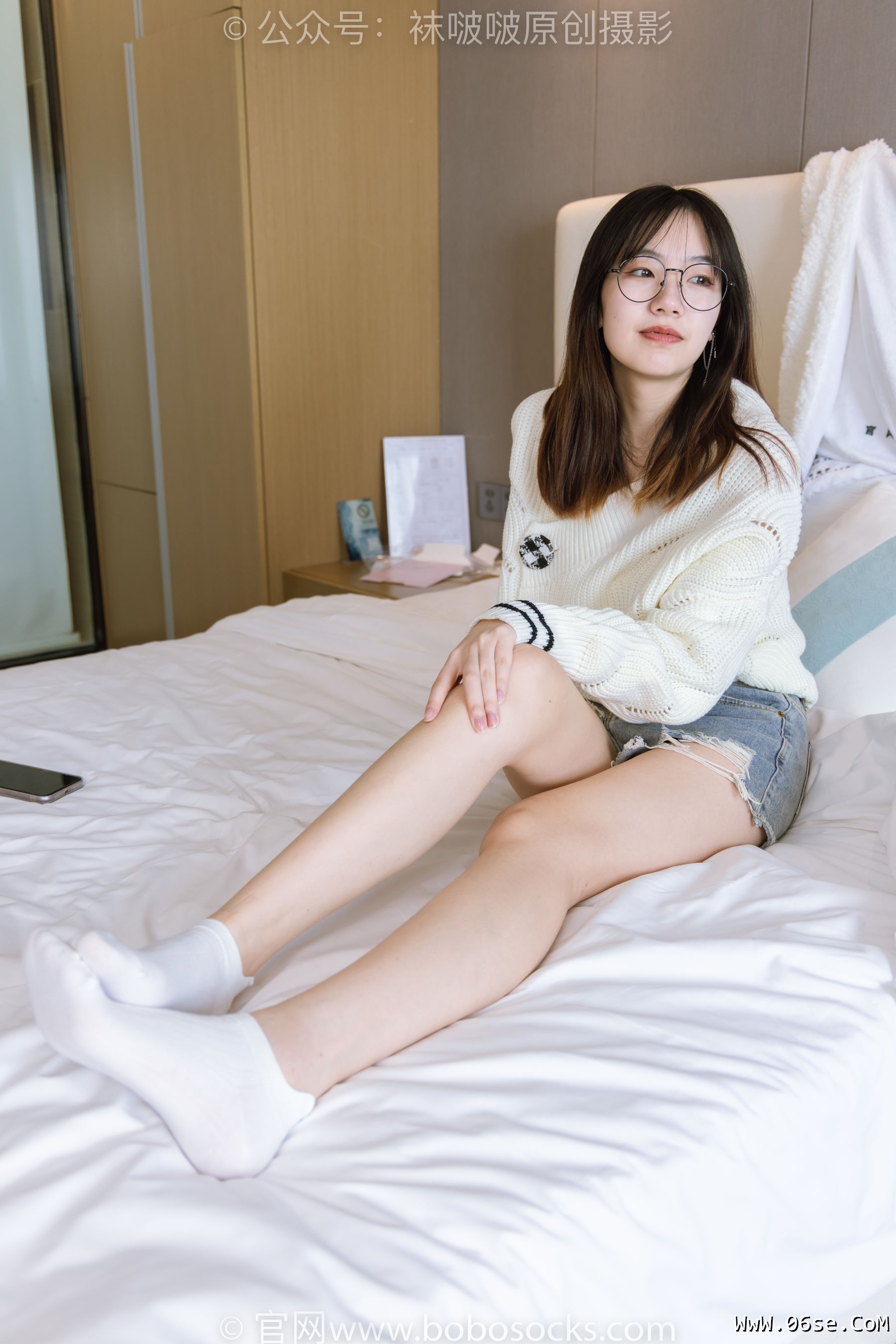 图片[10]-BoBoSocks袜啵啵 No.222 小甜豆-长靴、白棉袜、裸足[180P]-六色网