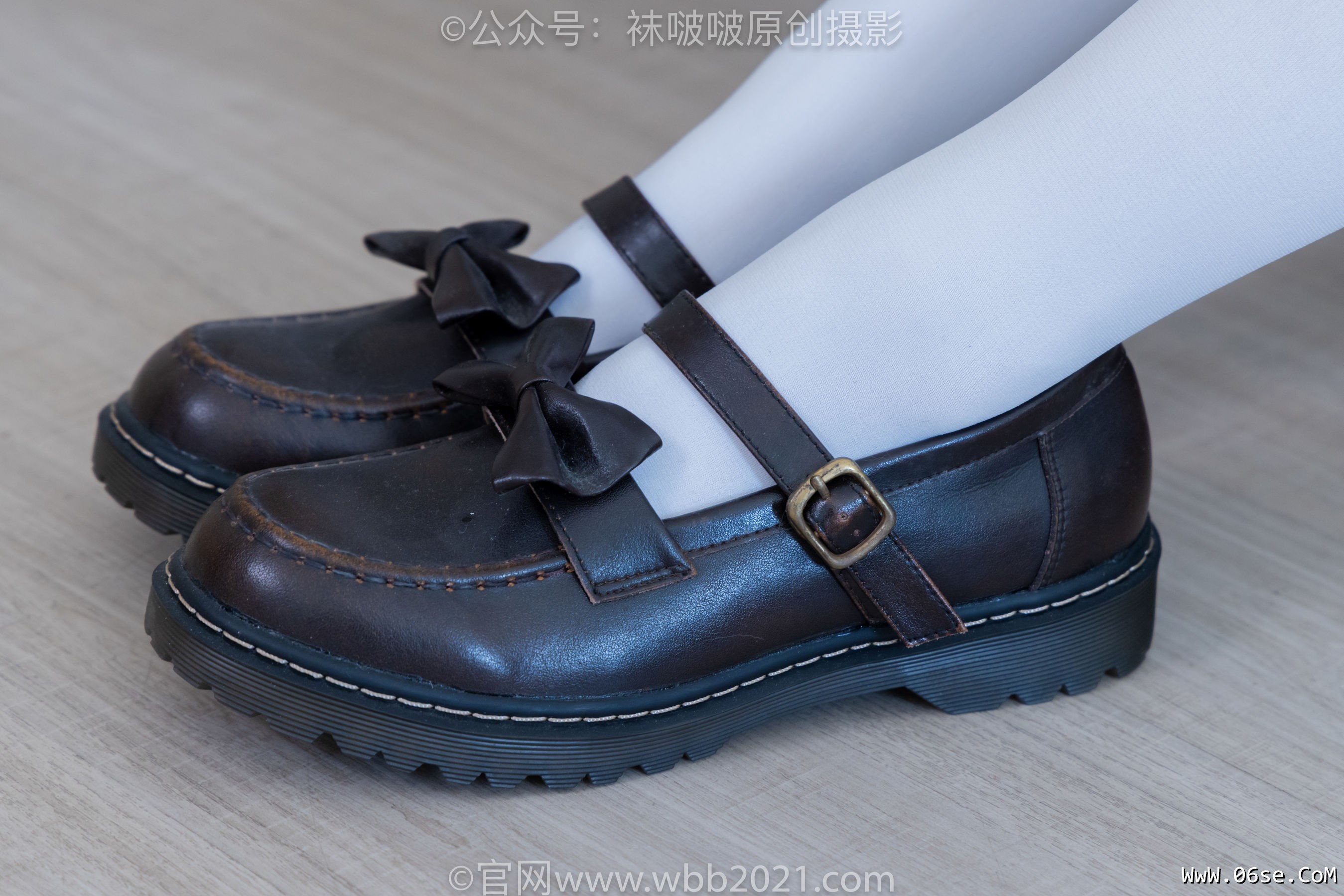 图片[59]-BoBoSocks袜啵啵 No.325 甜甜圈 -皮鞋、厚白丝[145P]-六色网