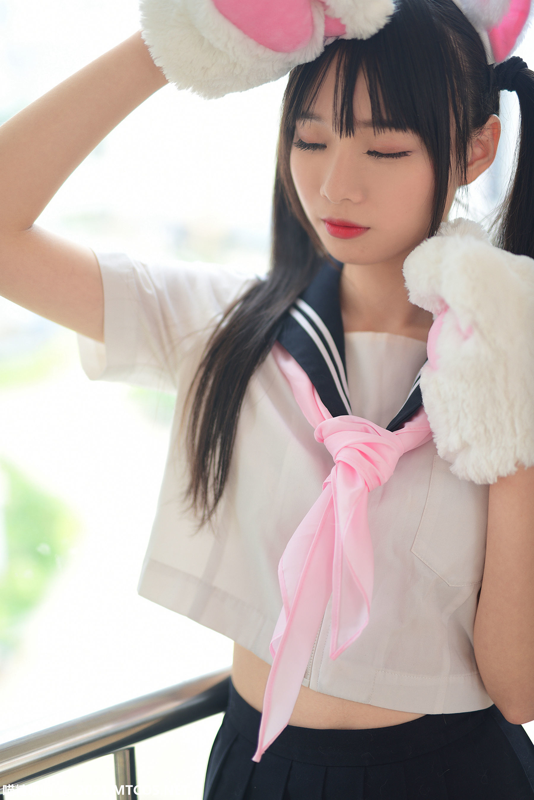图片[24]-喵糖映画 VOL.402 JK学妹 [47P]-六色网