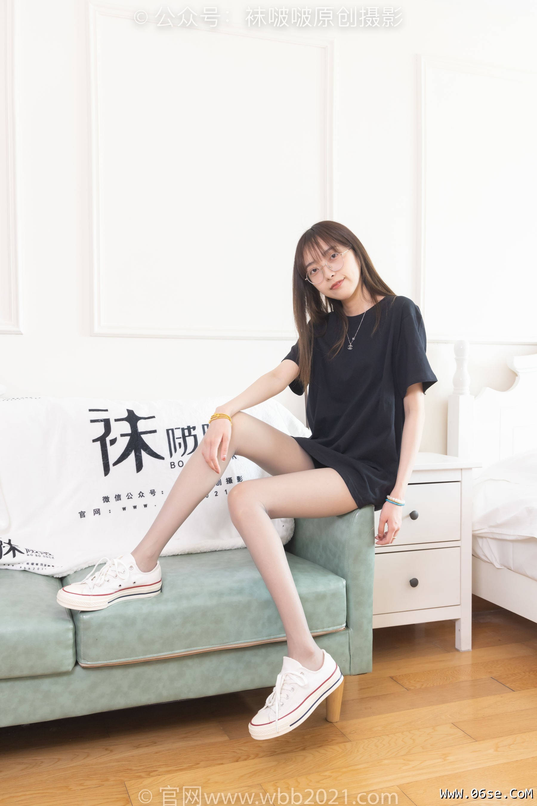 图片[24]-BoBoSocks袜啵啵 No.379 稚予 -板鞋、灰丝[140P]-六色网