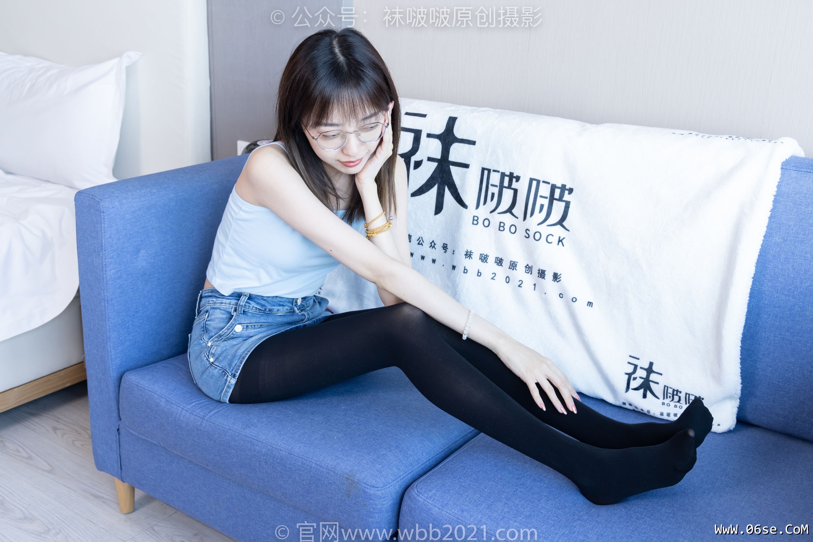 图片[108]-BoBoSocks袜啵啵 No.385 稚予 -高跟鞋、皮鞋、运动鞋、厚黑丝[180P]-六色网
