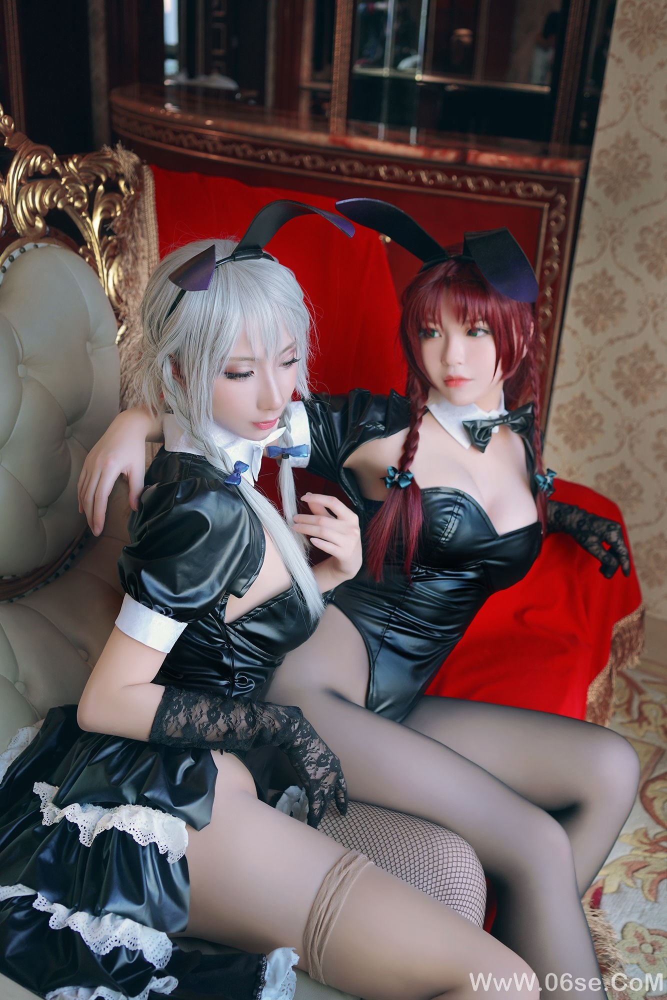 图片[27]-半半子&索索sophia 东方幻想乡兔女郎[30P]-六色网