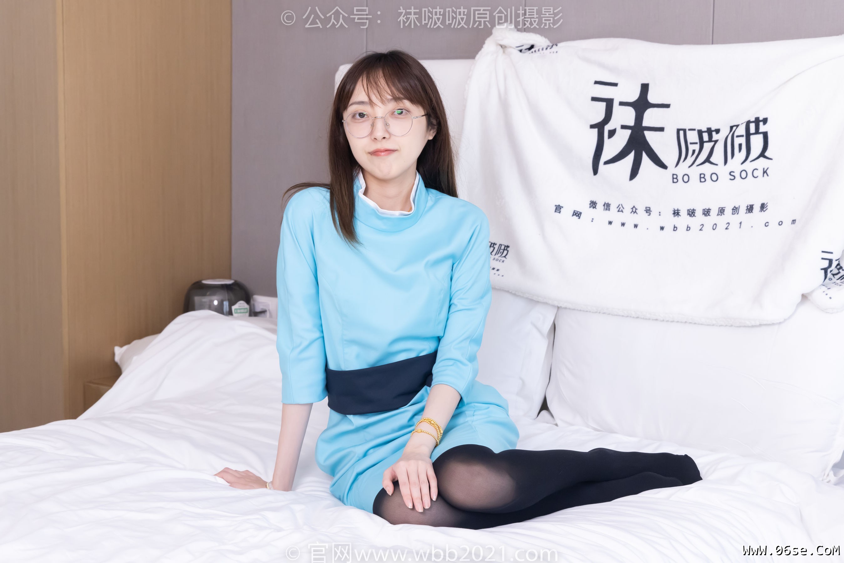 图片[19]-BoBoSocks袜啵啵 No.440 稚予 -高跟鞋、厚黑丝、空姐制服[200P]-六色网