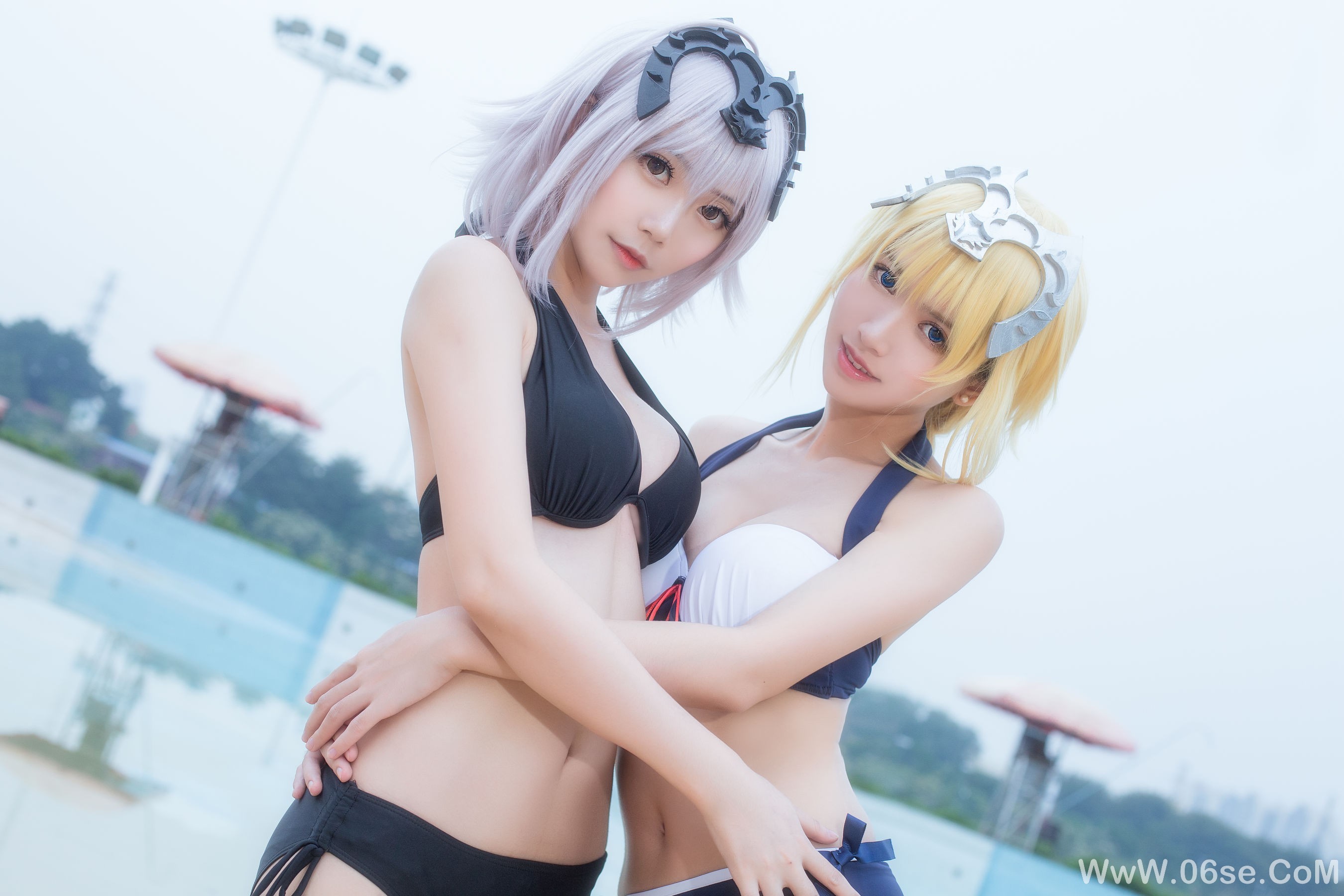 图片[10]-超人气Coser鳗鱼霏儿&大肉丸Amiee 贞德[58P]-六色网